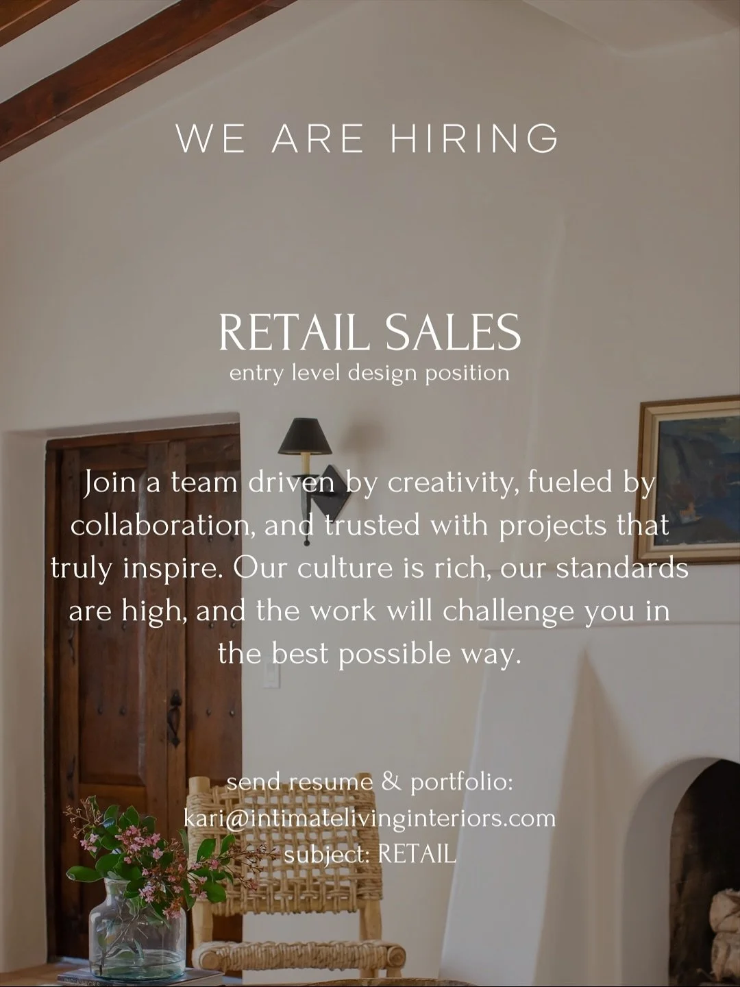 We would love to meet you!