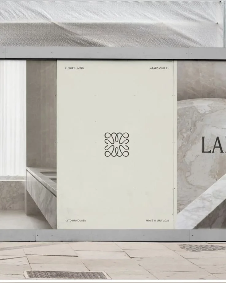 Mockup of a smartphone and promotional cards for a beauty service, featuring a Christmas sale offer and business hours.