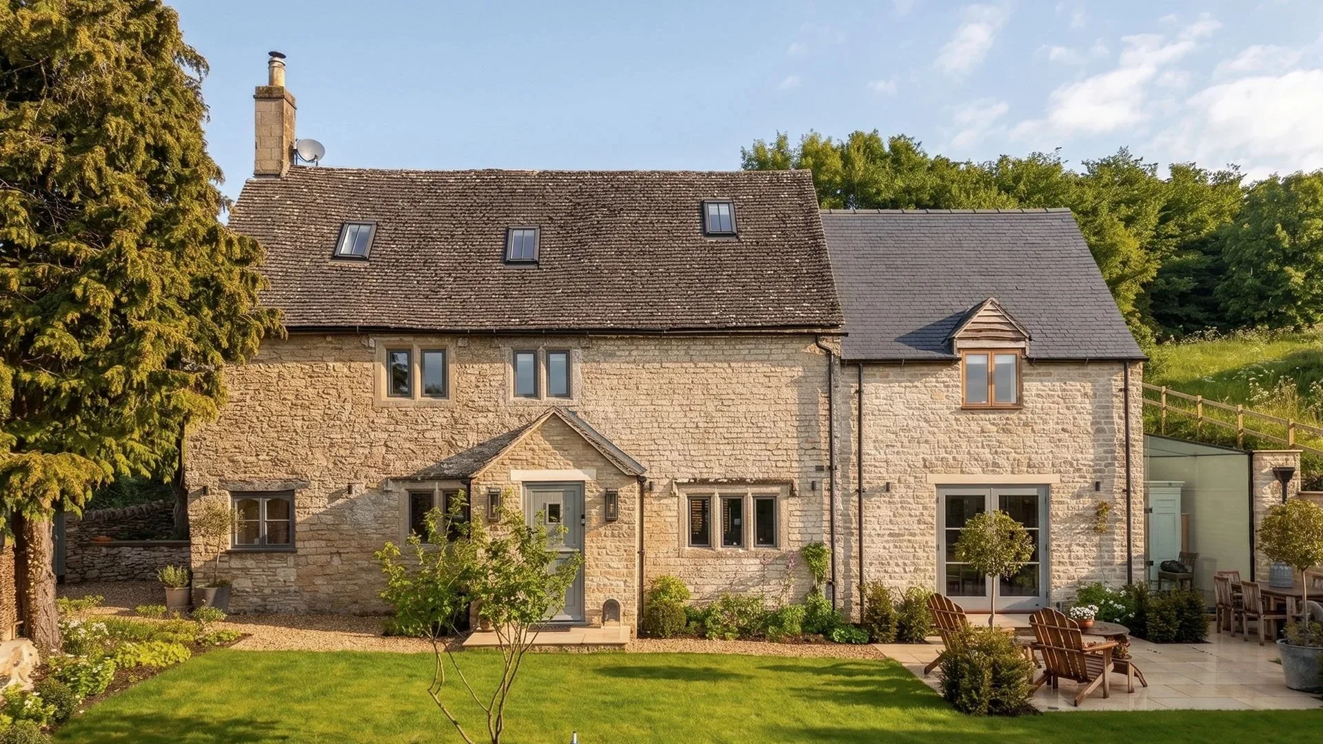 Cotswold Cottage Rerfurbishment and Extension<br>1520