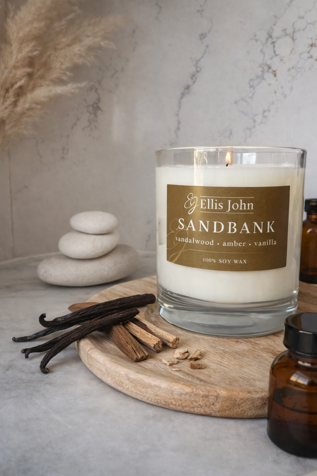 SANDBANK scented candle 220g