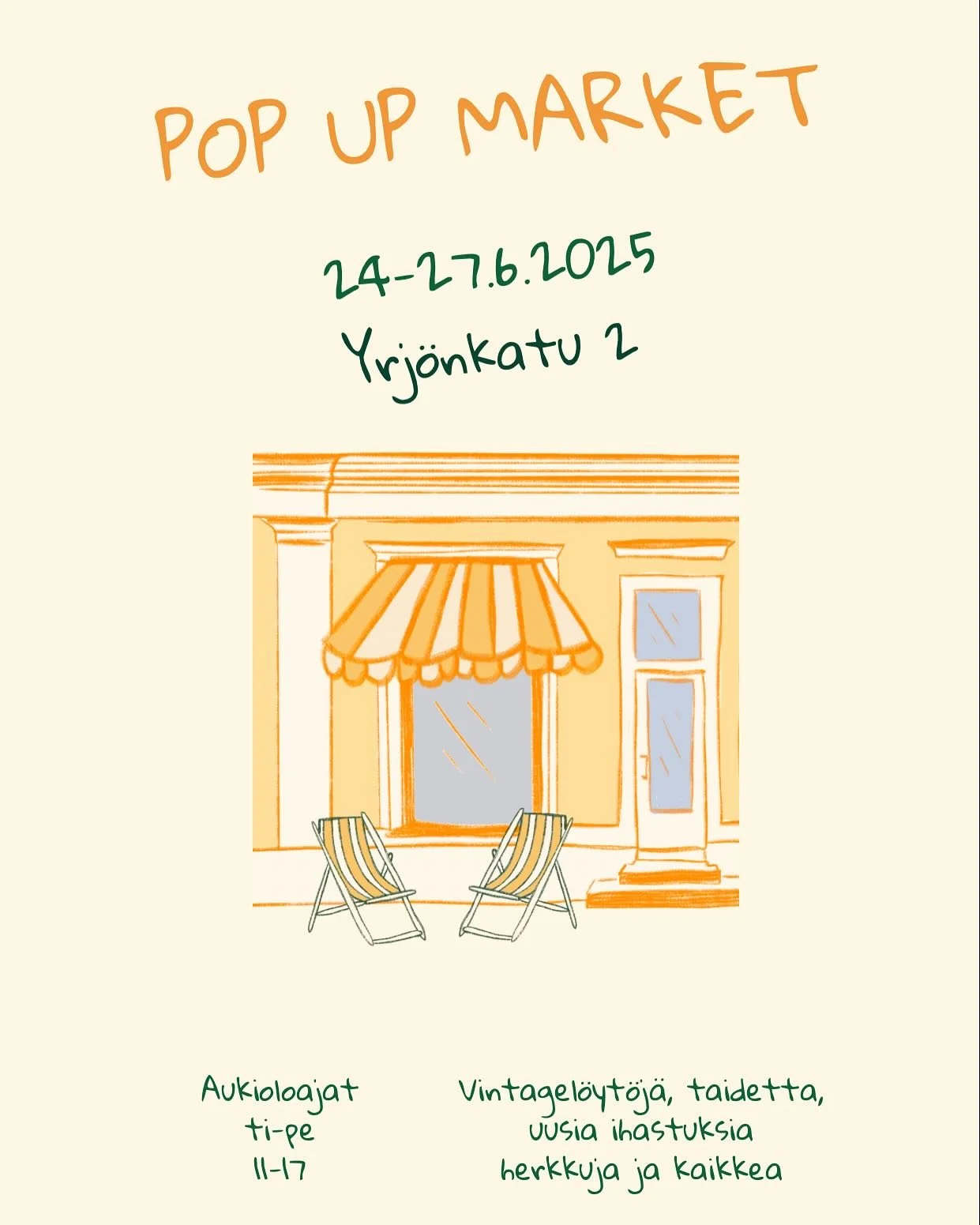 POP UP TARJOUS! 
-15% alennus ostosten ylitt&auml;ess&auml; 50e 
(Vain myym&auml;l&auml;ss&auml;)