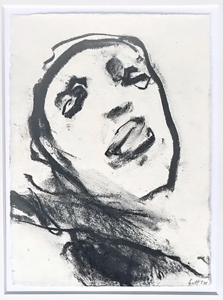 ‘Fleeting’
2025 . 22 x 17cm . Mixed medium on etching paper . mounted, not framed.
£200