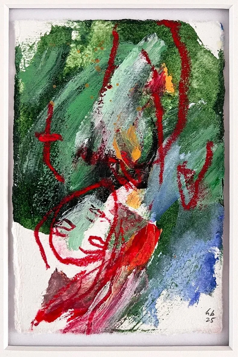 ‘Manifest’
2025 . 13 x 9cm . Mixed medium on etching paper . mounted, not framed.
£200