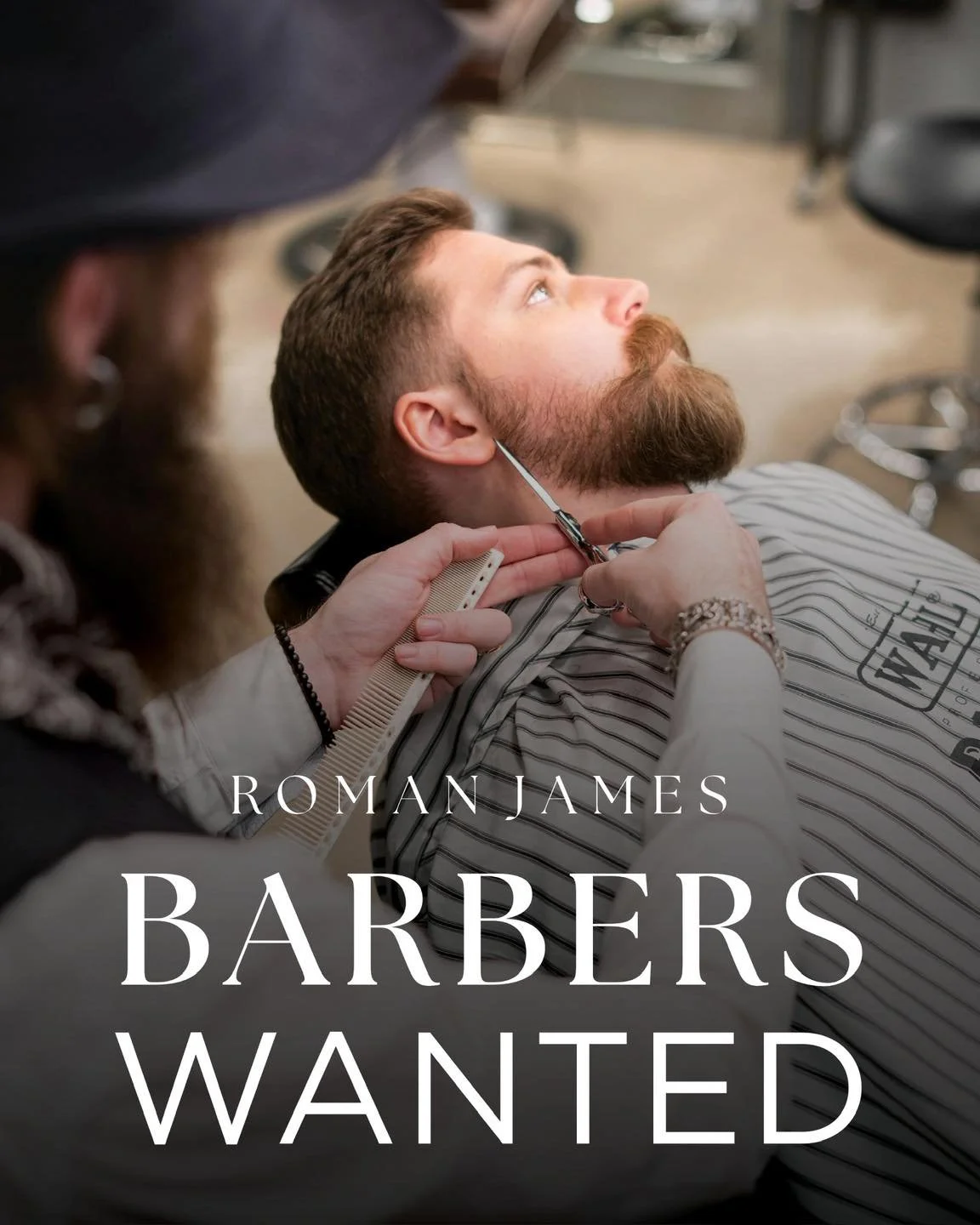 💈BARBERS WANTED💈

Postion: Master Barber
Location: Roman James, 7415 River Street SE Suite 140, Michigan 49301
Employment Type: Full or part-time

About Us: 
Roman James men&rsquo;s boutique is a luxury men&rsquo;s boutique offering a curated exper