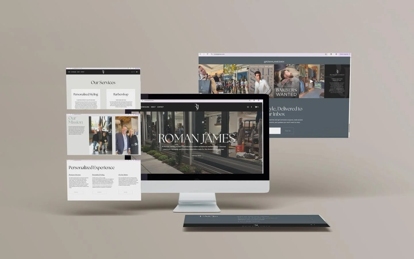 You’ve seen the store, now you can find us online.
The Roman James website is officially live! Learn our story, meet the founders, and discover what defines our take on modern menswear at romanjames.com
#romanjames #mensfashion #AdaMichigan #