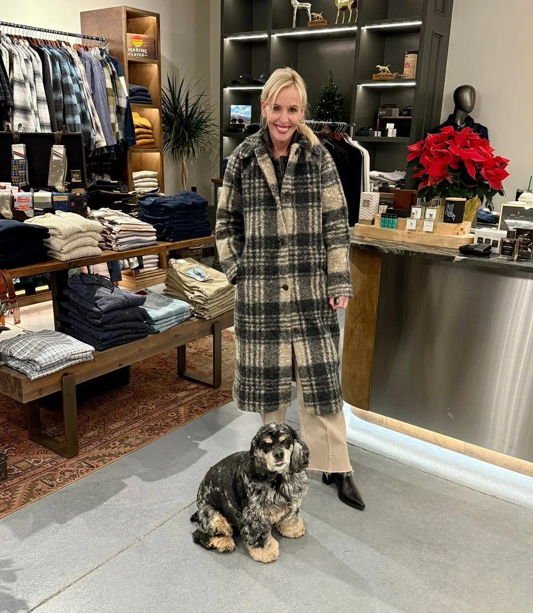 Pattern pals on duty. Stop by the shop and meet the real style icons! 🐶 🐾 

#romanjames #AdaMichigan #discoverada #ShopLocal #loveyourlocal #adavillage #twin #matching #MatchingOutfits