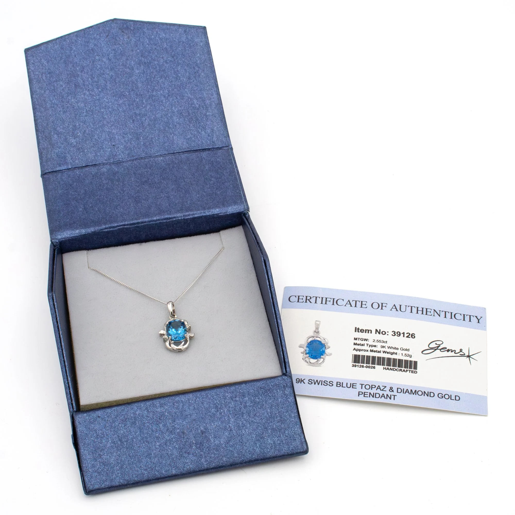 Blue Topaz & Diamond Pendant Necklace.jpg