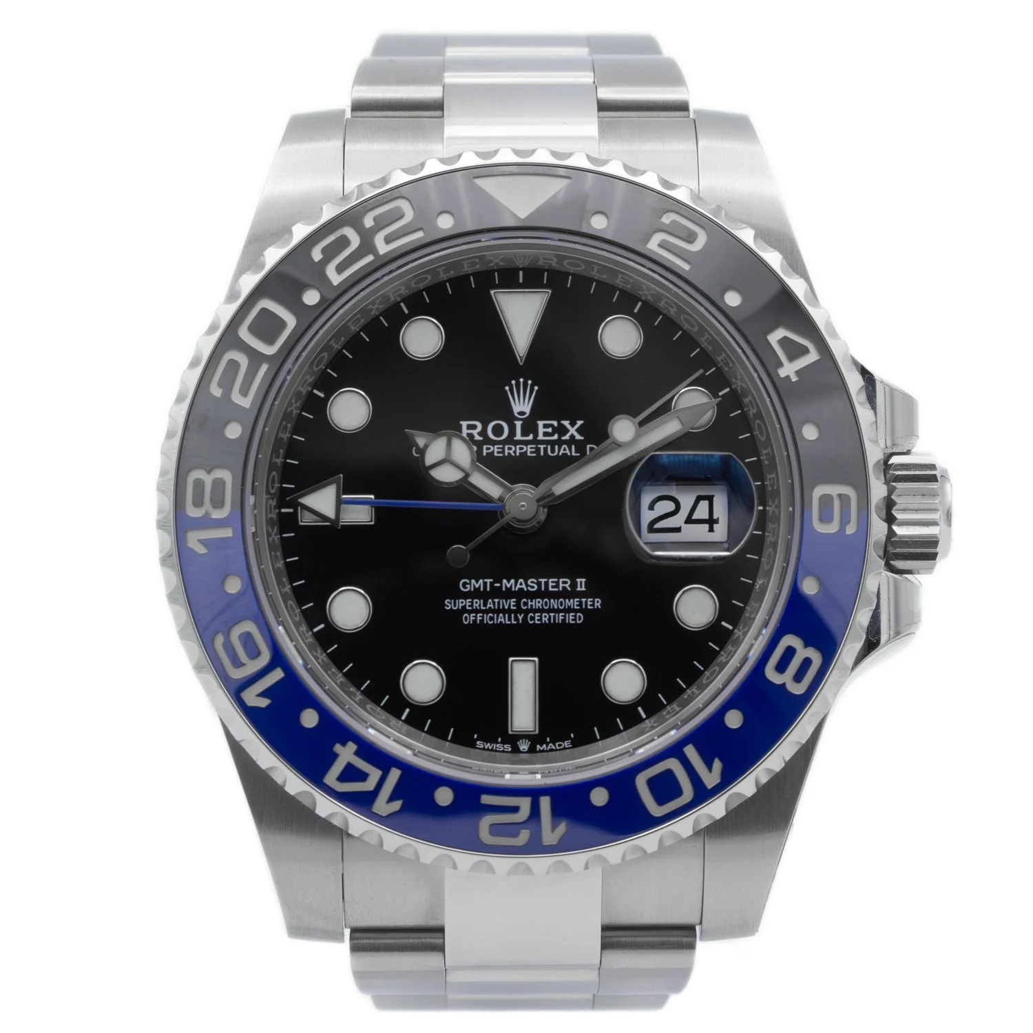 Rolex GMT-Master II “Batman” 126710BLNR (Full Set)