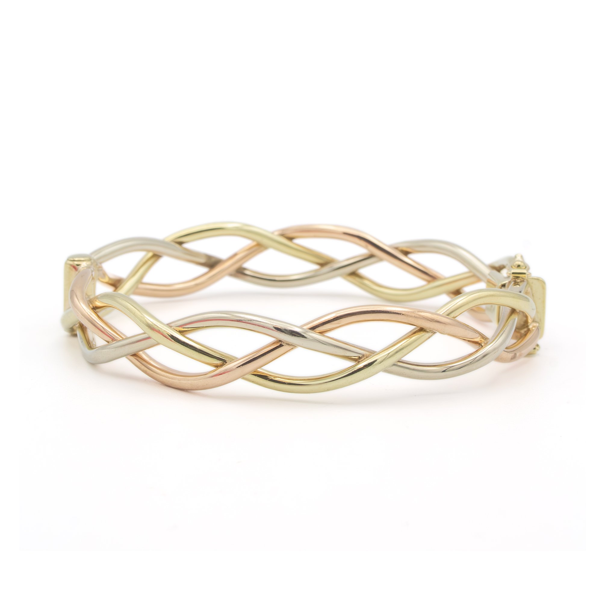 Tri-Colour Gold Woven Bangle.jpg