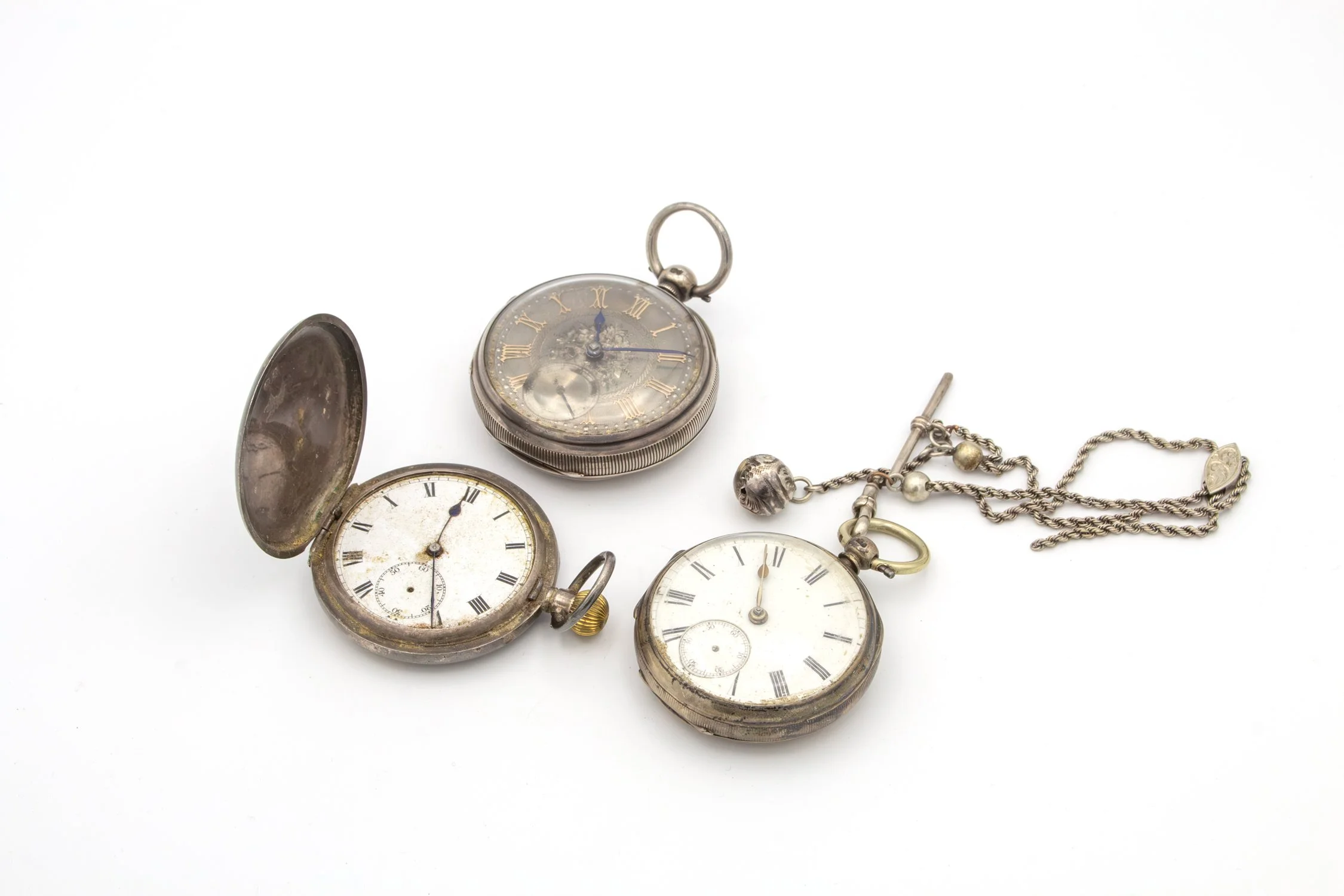 We buy, restore and service vintage pocket watches.
