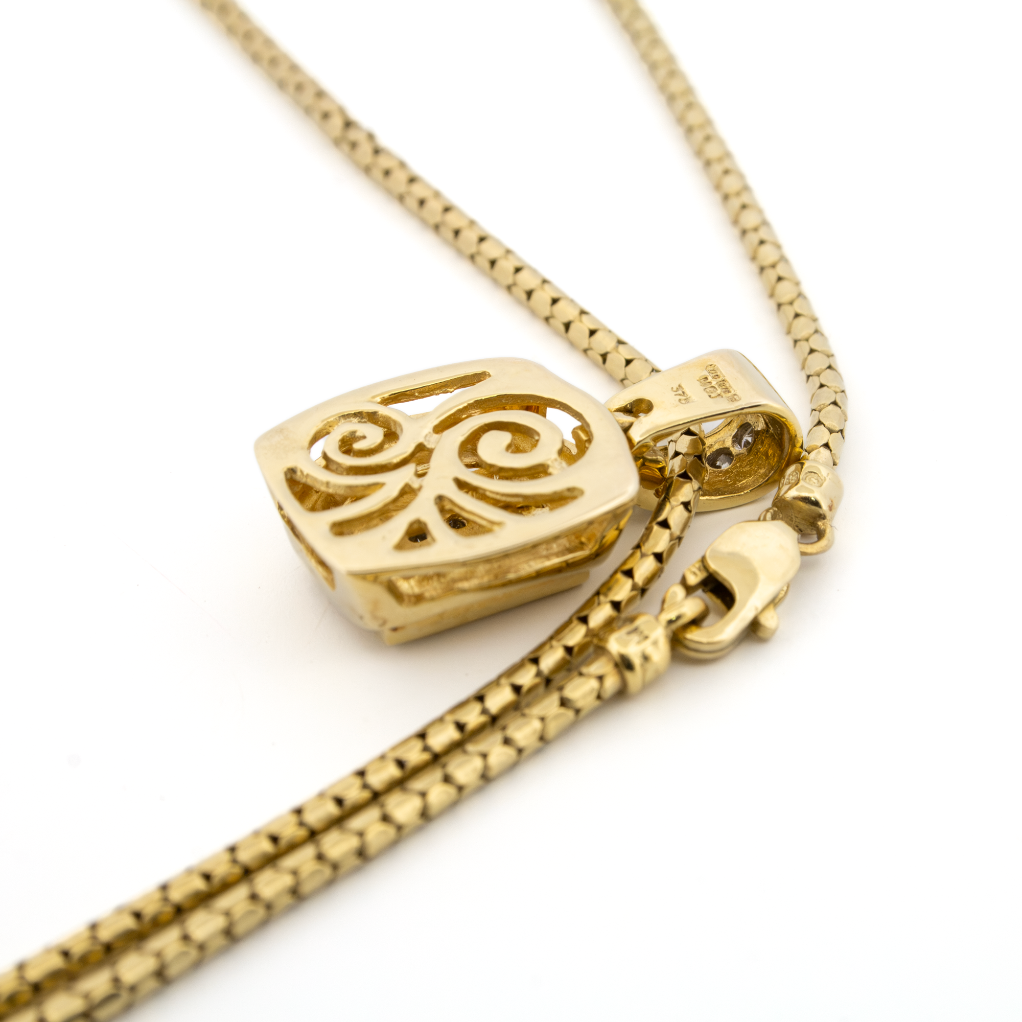 9K Yellow Gold Diamond Pendant.png