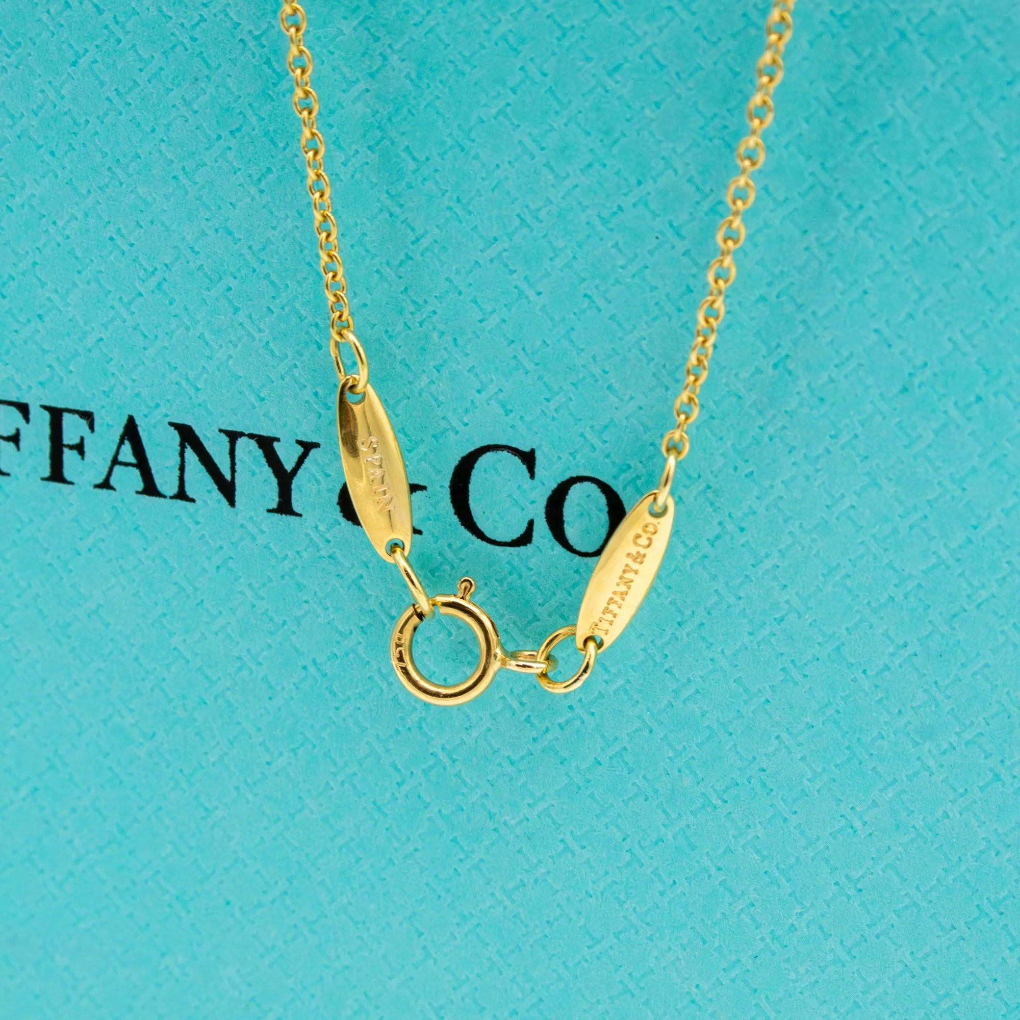 Tiffany & Co Elsa Peretti Gold 11mm Heart Pendant Necklace.jpg