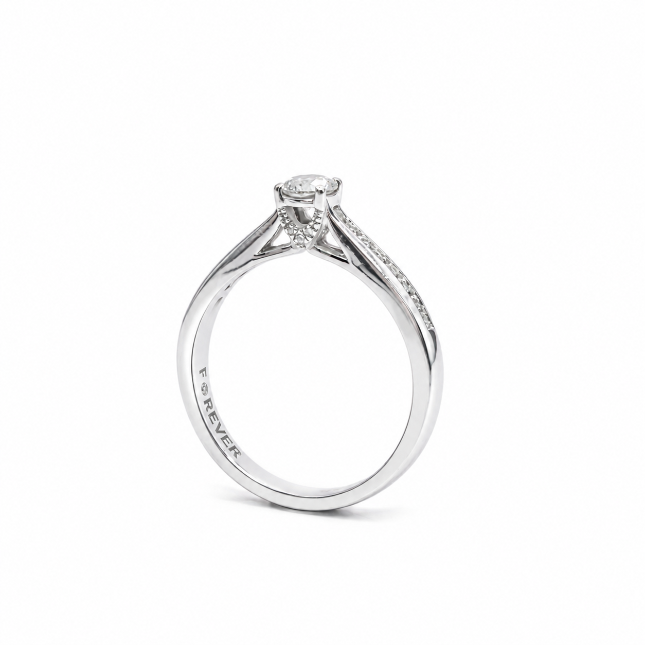 The Forever Diamond 18ct White Gold Engagement Ring 0.40ct.png