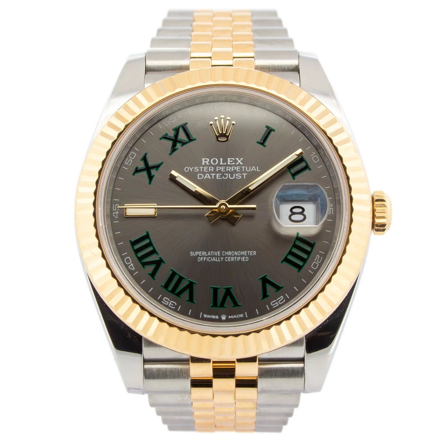 Rolex Datejust 41 126333 “Wimbledon” (Full set)