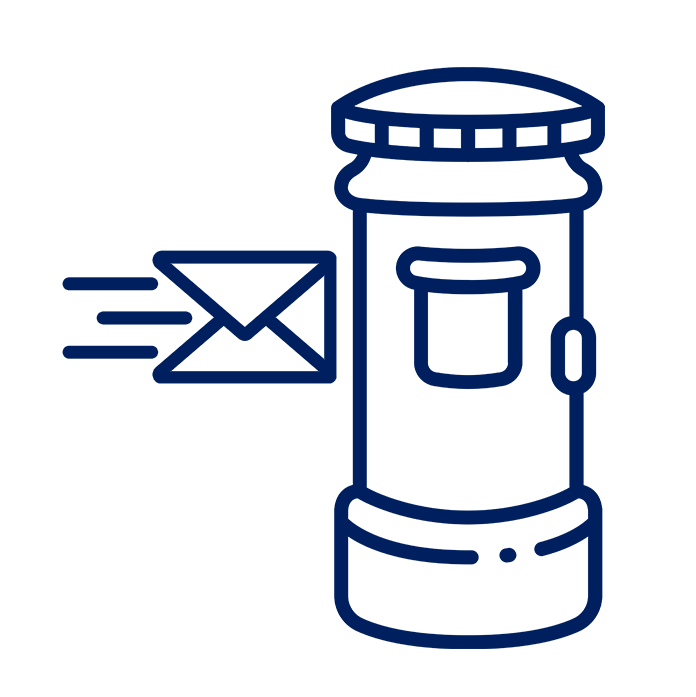 Return your postal pack for FREE