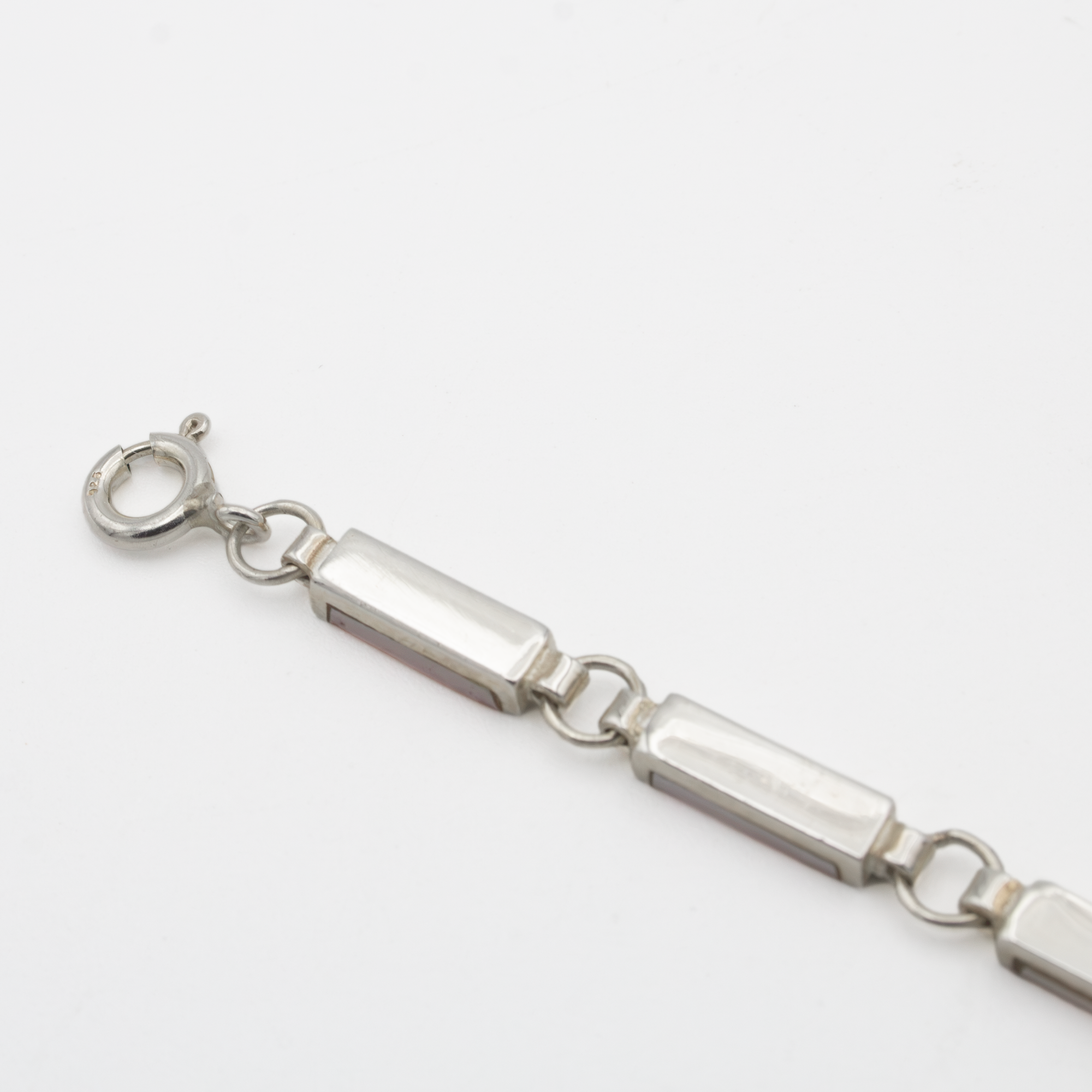 Sterling Silver Mother of Pearl Bracelet Jacksons Jewellers.png