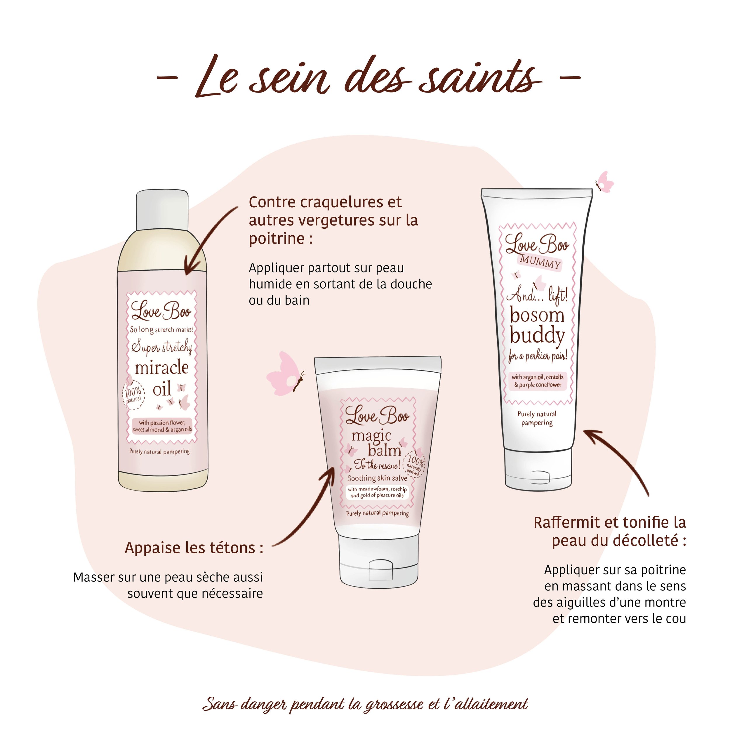 Supervision de création de contenus pour le réseaux sociaux de Ethni Beauty Market. Illustration de la marque Love Boo