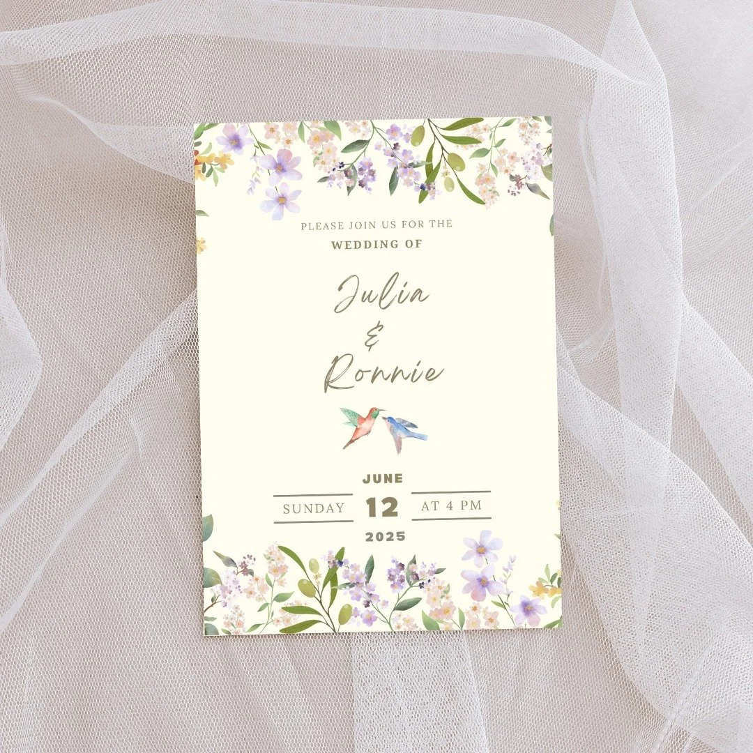 Beautiful spring wedding invitation design💐
.
.
.
.
.
.
.
#WeddingInvitations #ElegantDesigns #CustomInvites #CottonmouthMedia #SaveTheDate