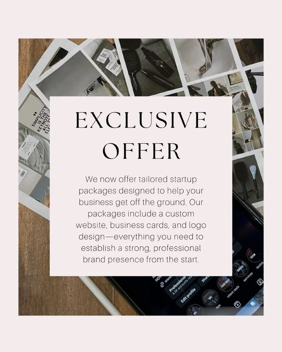 🚀 Ready to turn your startup dreams into reality?
At Cottonmouth Media, we're now offering tailored startup packages to help you build a bold, professional brand from day one. ✨
Think custom websites, business cards, logos &mdash; everything you nee