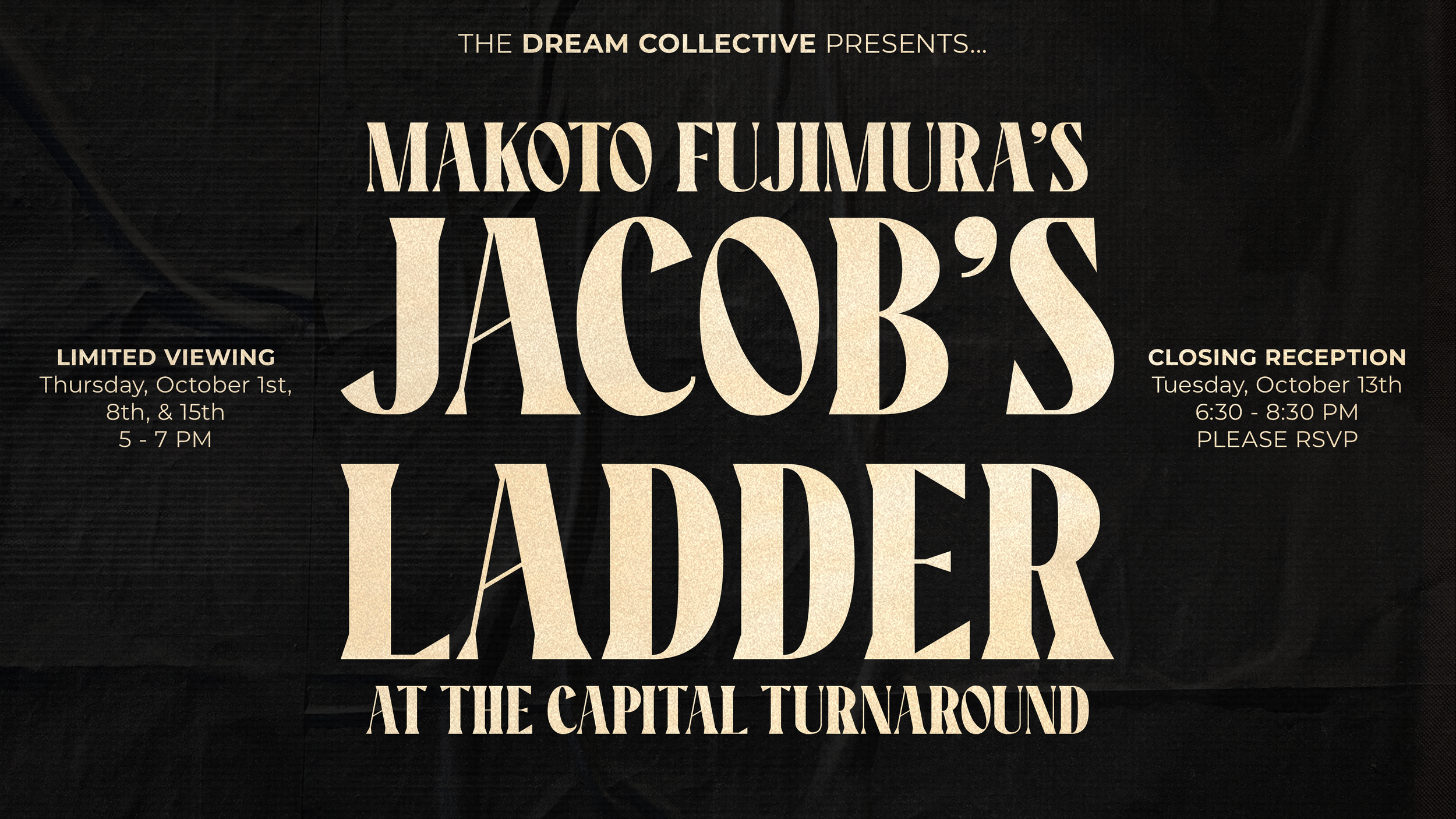 Dream Co Presents - Makoto Fujimura’s Jacob’s Ladder
