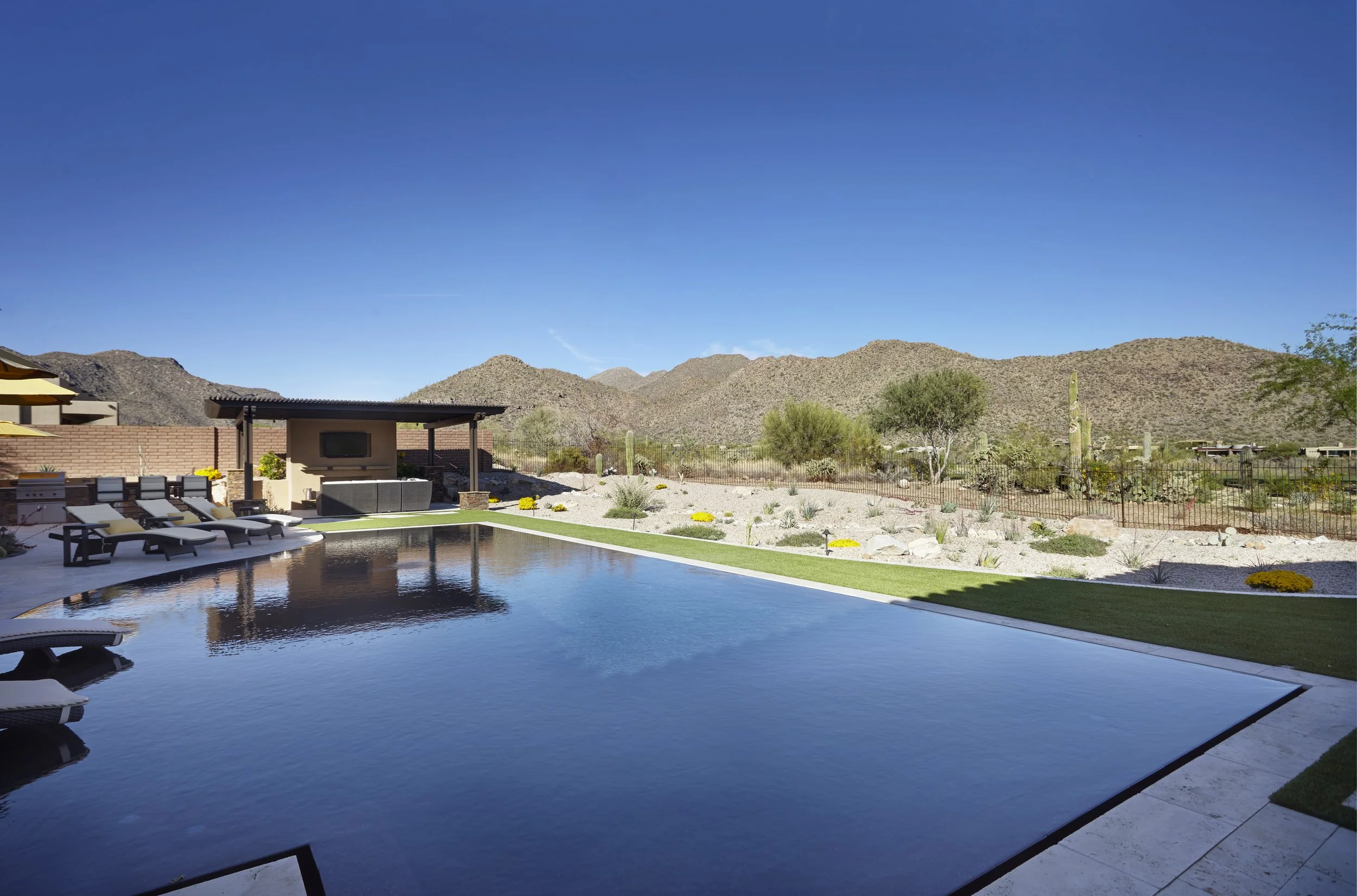 Desert Oasis | Custom Pool in Tuscon, AZ — Sanctuary Custom Construction