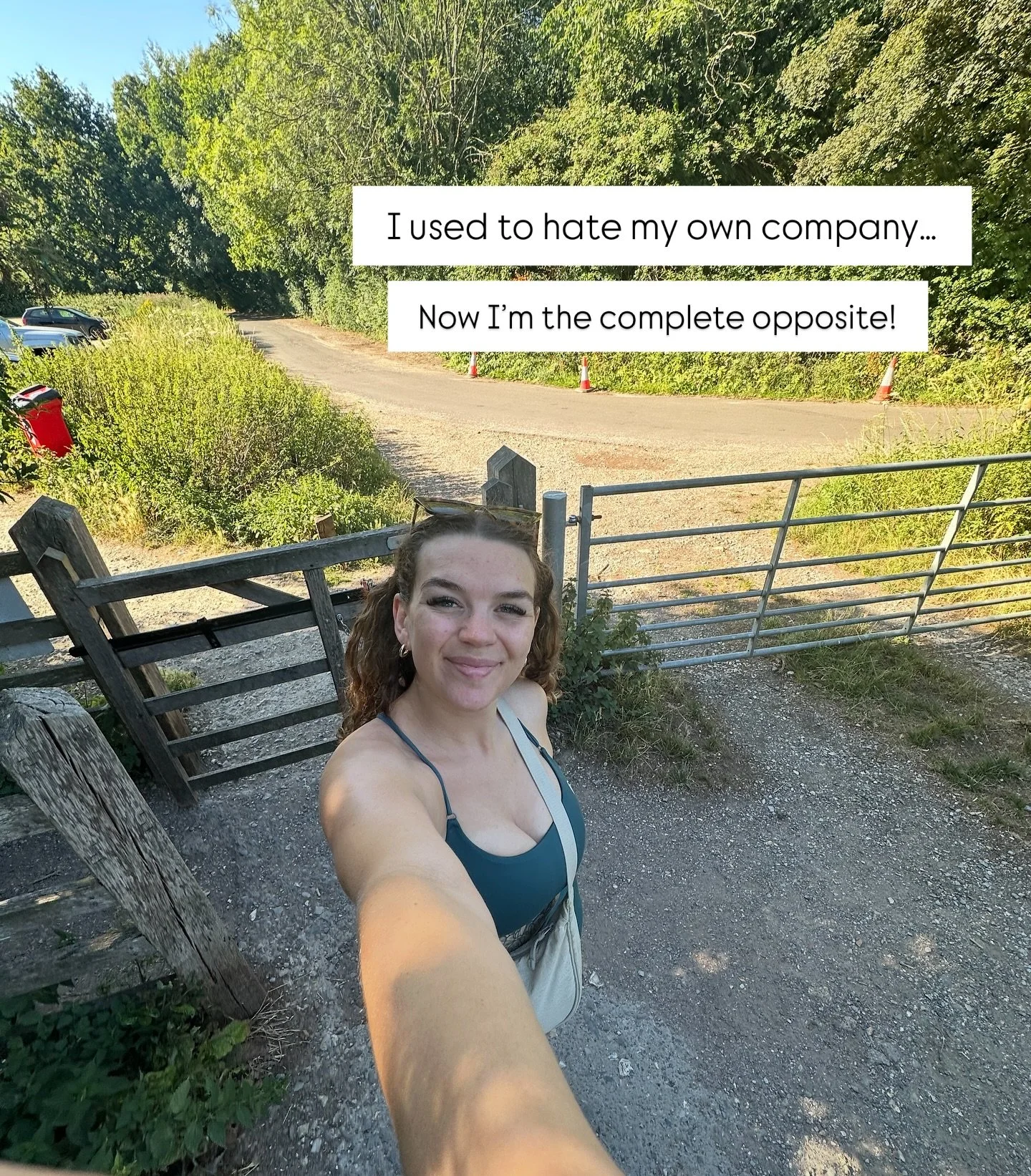 Want to know the best thing about solo dates? 🤔

Yesterday I went on a lil solo hike up Kingley Vale (those steps are a killer btw)

No music, no headphones. Just me, in the trees and the sounds of nature.

I actually used to hate my own company to 
