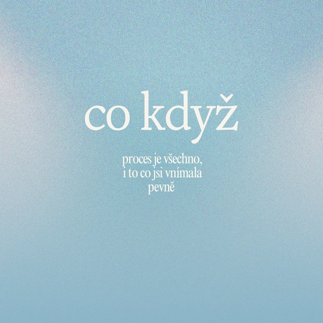 Co když&hellip;

Co když by to bylo jedno. 
Co když by to bylo JEDNO. 
Co když by bylo důležitěj&scaron;&iacute; to, jak ti v tom je, než jak to vypad&aacute;. 
Co když by byl p&aacute;d &scaron;anc&iacute; znovu vst&aacute;t. 
Co když by  pro Tebe č