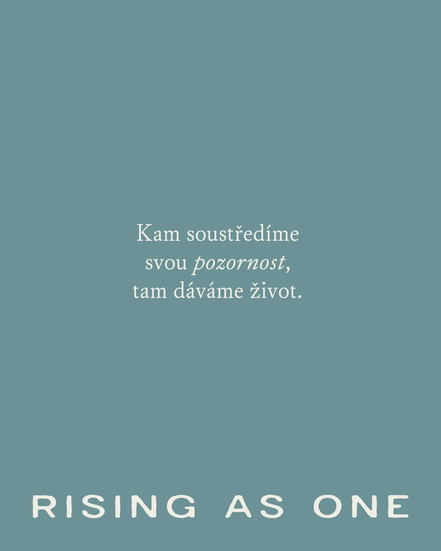 Nov&aacute; meditace do va&scaron;ich u&scaron;&iacute;.
Pro každ&eacute;ho, kdo chce rozv&iacute;jet DOBROtivost a LASKAvost. 🙏
#weareRisingAsOne