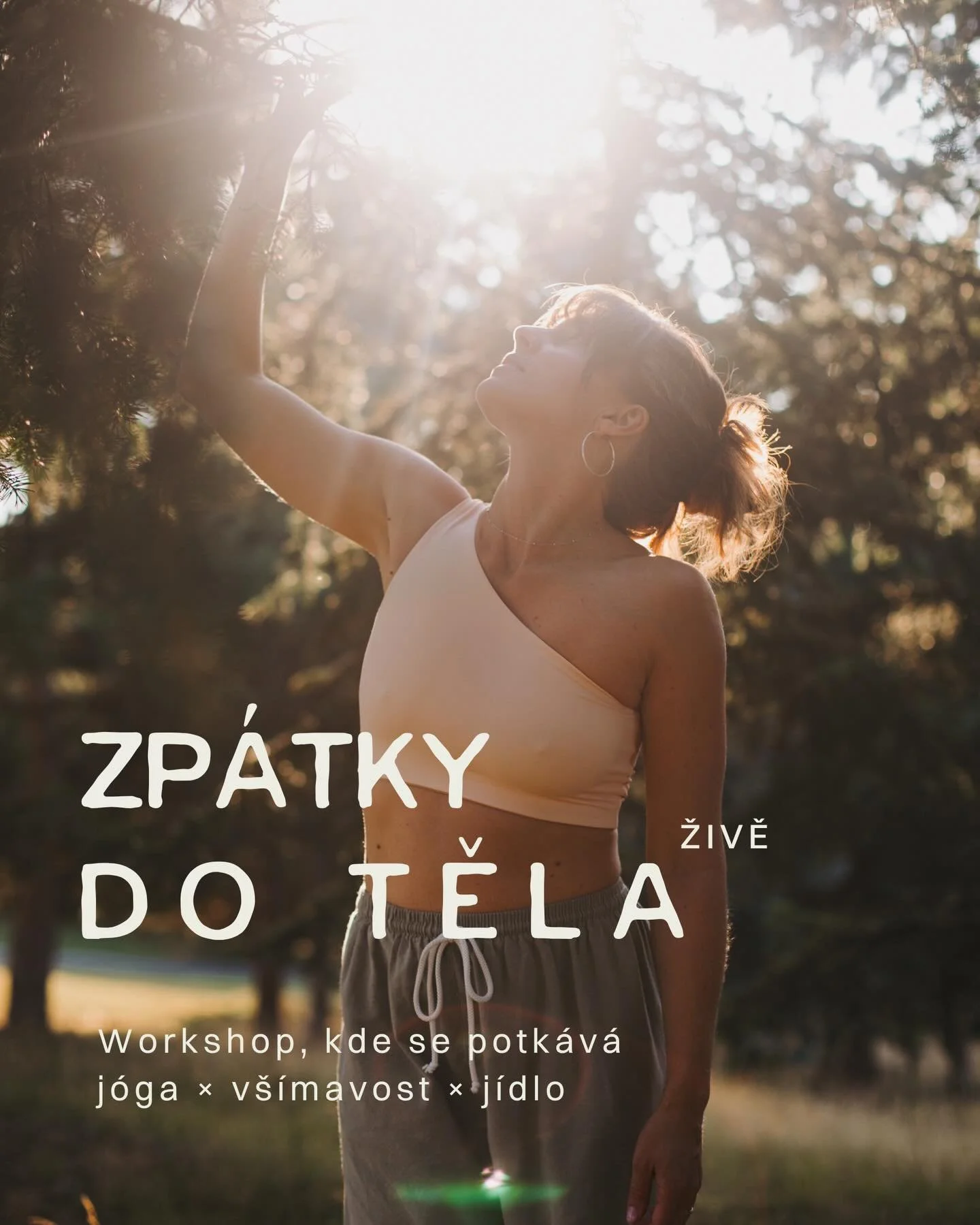 Zveme Tě na jedinečn&yacute; z&aacute;žitkov&yacute; workshop. Přijď se zastavit, zti&scaron;it a napojit na tělo a smysly. Ček&aacute; Tě půldenn&iacute; setk&aacute;n&iacute;, ve kter&eacute;m se skrze praxi j&oacute;gy a v&scaron;&iacute;mavosti v