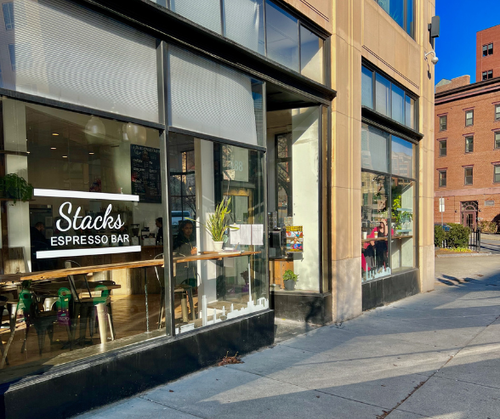 Stacks Espresso Bar, Broadway, independent coffee shop in Albany