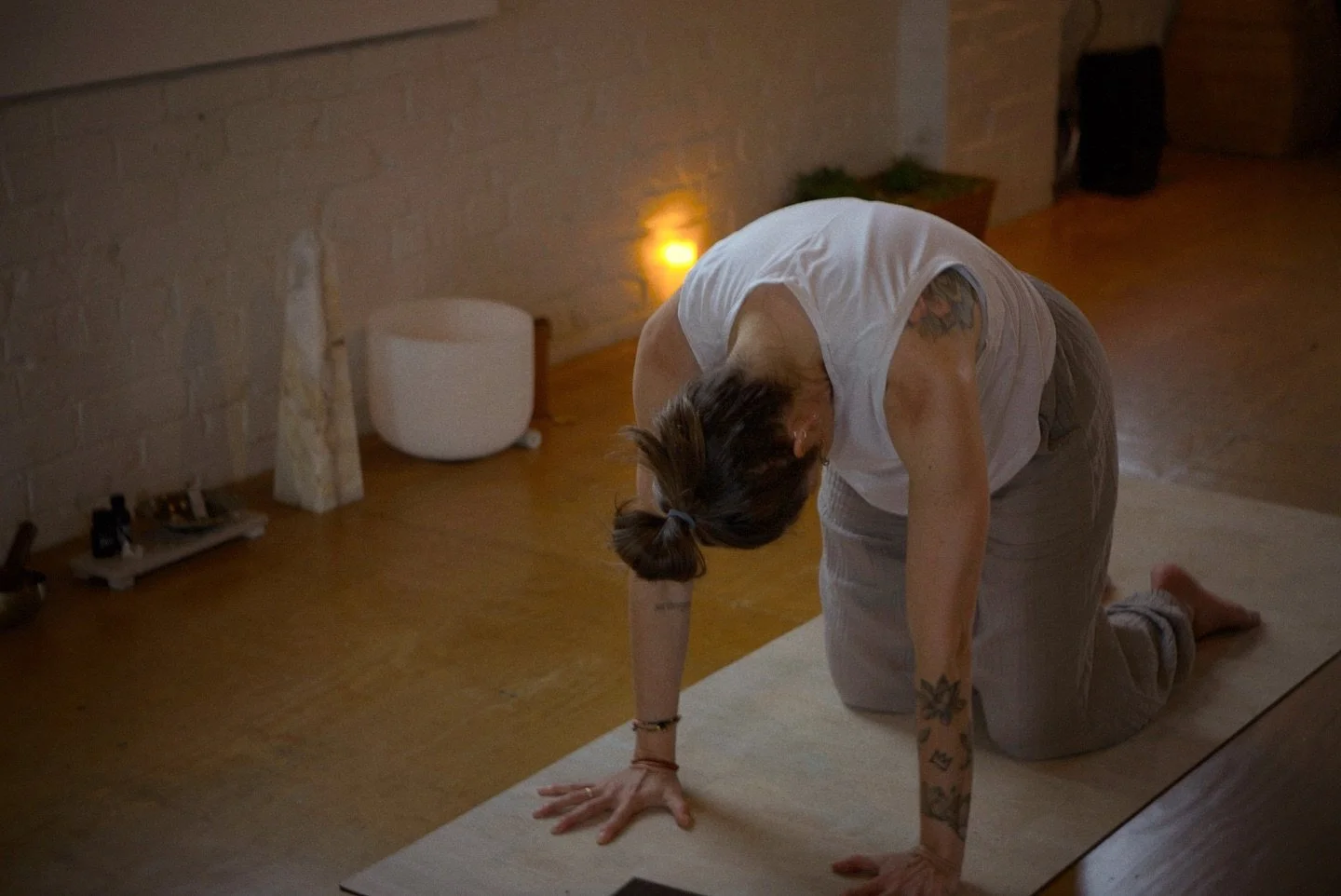 Flow with Nina @nina4gets as the sun sets every Tuesday evening 6pm-7pm 🌞🤎 

Nina Avery&nbsp;is a trauma-informed yoga teacher who creates a welcoming and inclusive space for students to connect with themselves and others. Rooted in the belief that