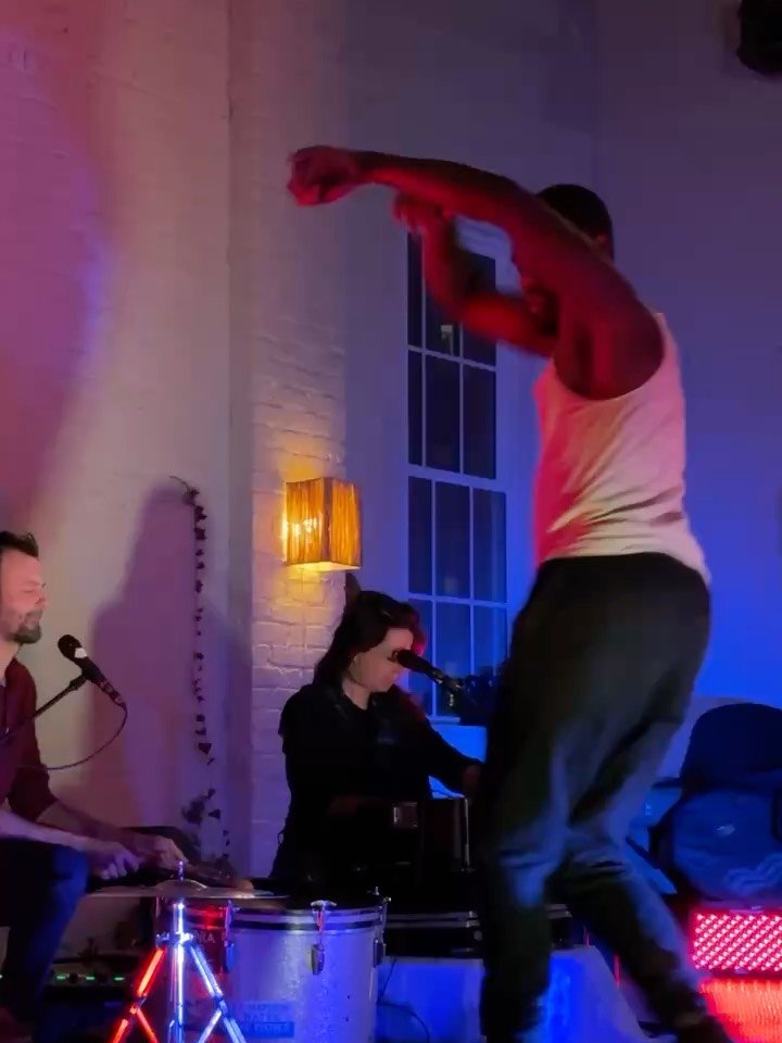 SOUND ON! First look at our some of our performances last night 🌀⭐️ @holyrivermusic @owlrare 

Our collaborative studio space holding @wildfirewellness_ and @myndconservatory is not your standard wellness space. Here we embrace the roots of our huma