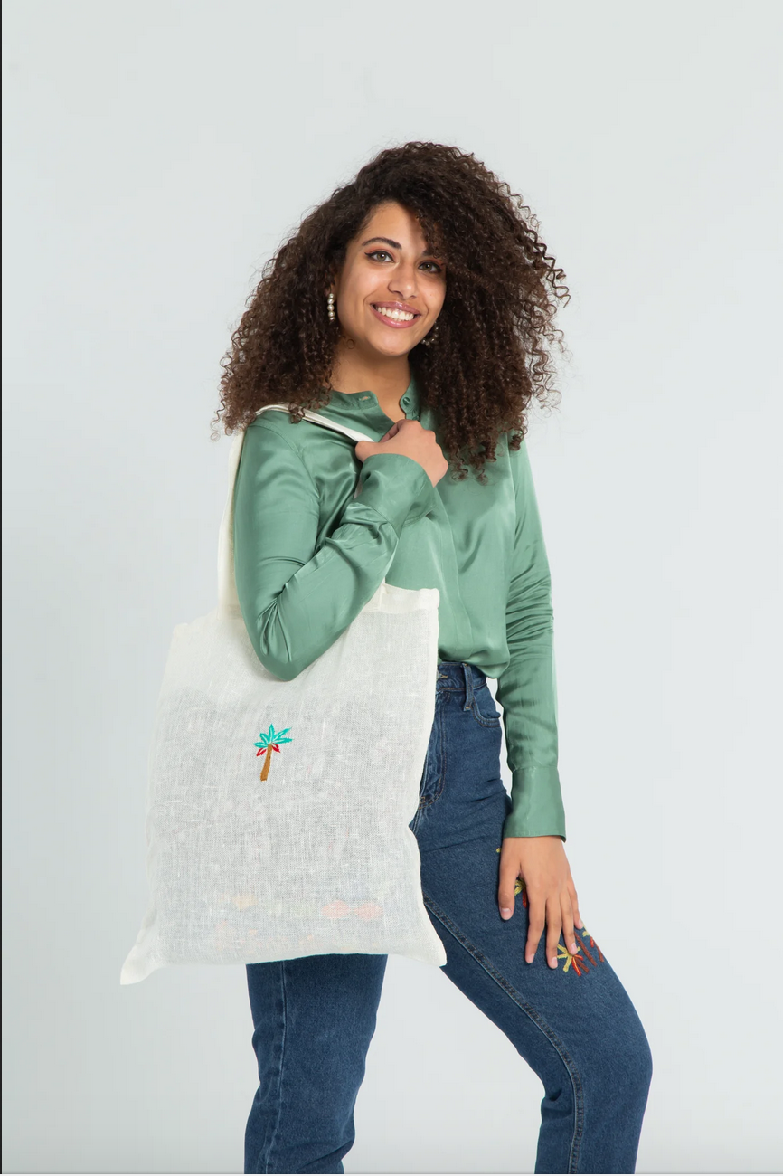 Fabric Tote Linen
