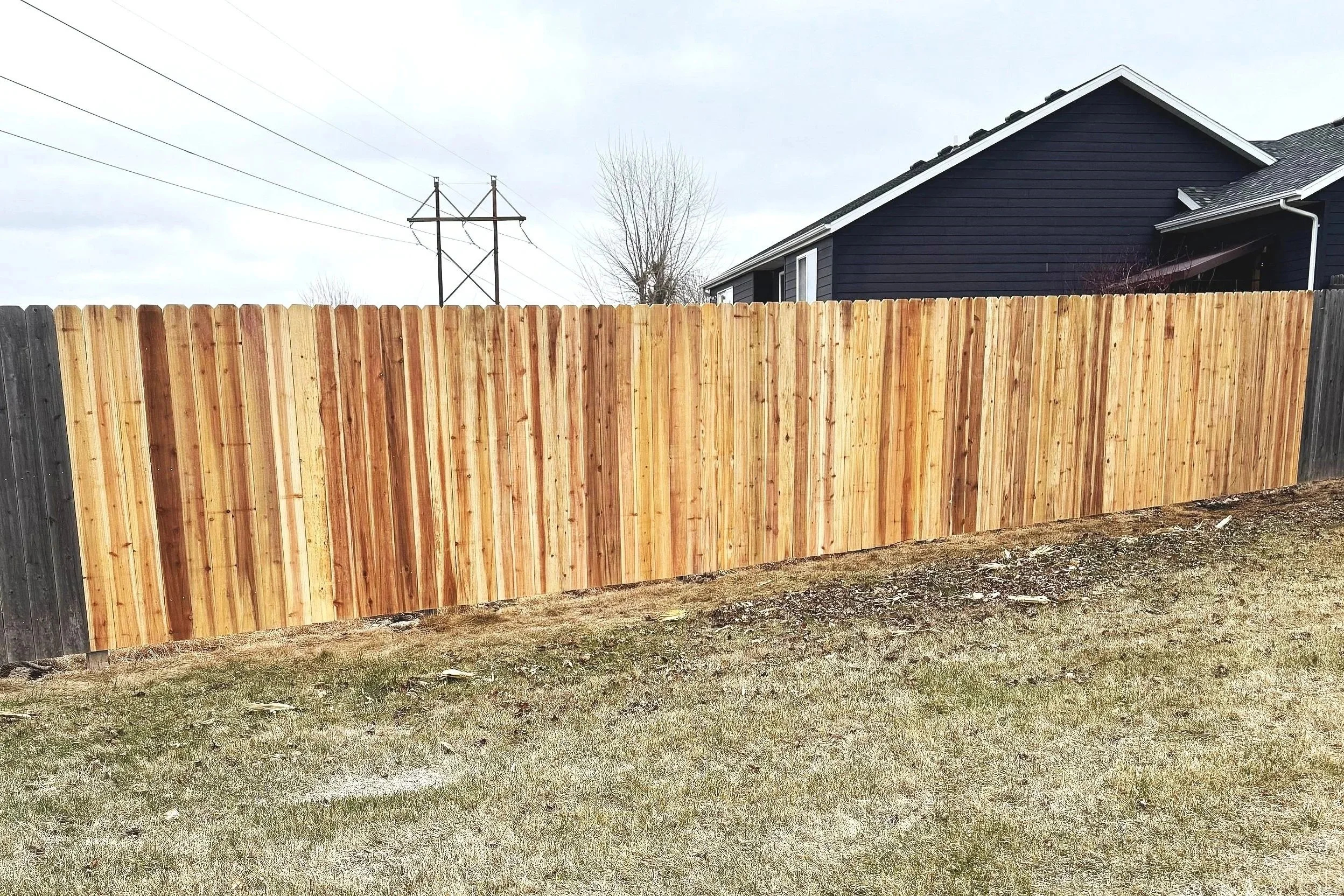 wood fence repair in sioux falls, sd