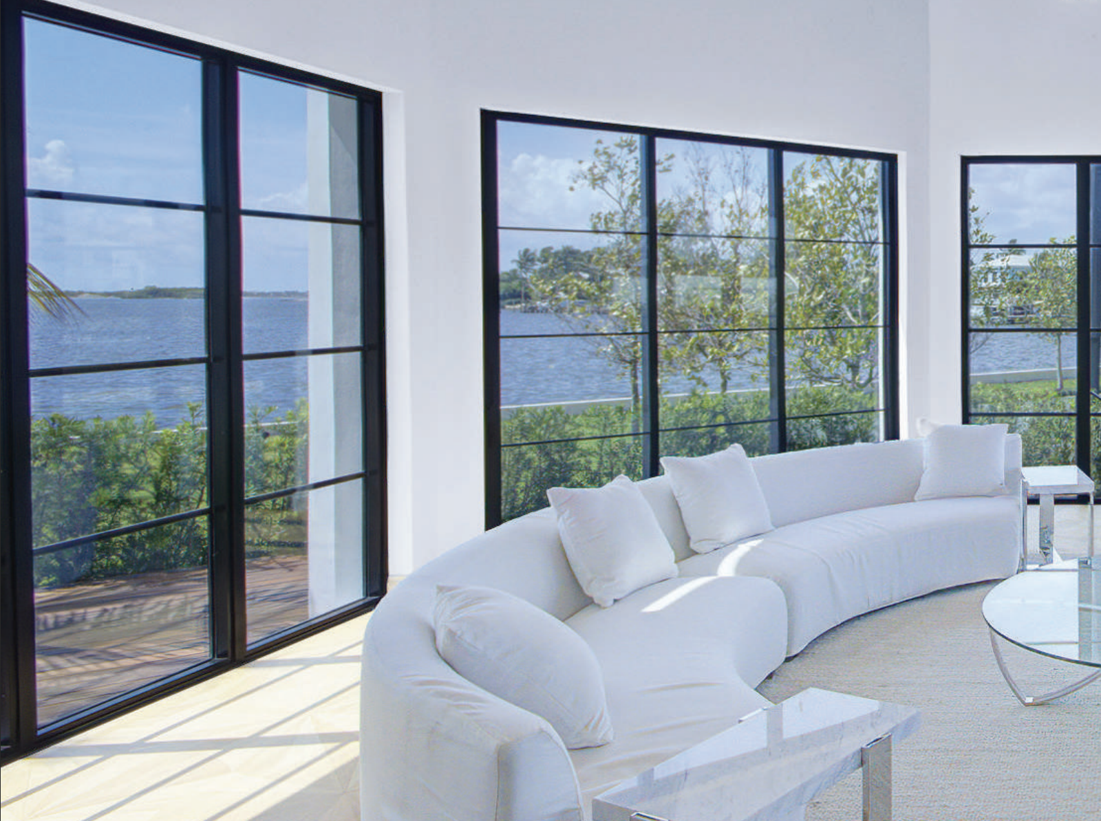 modern euro-wall windows