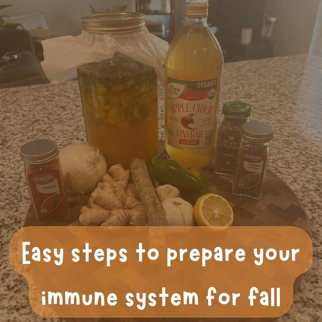 Autumn is finally here and sometimes that means sick season also. But it doesn&rsquo;t have to be! To help support your immune system, I&rsquo;ve listed a few easy suggestions for you. 

Fire cider is a great supportive tincture to have on hand. If y