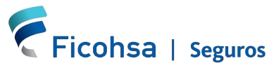 Logo for Fitchsa Seguros, featuring a stylized globe with blue, pink, and gray colors