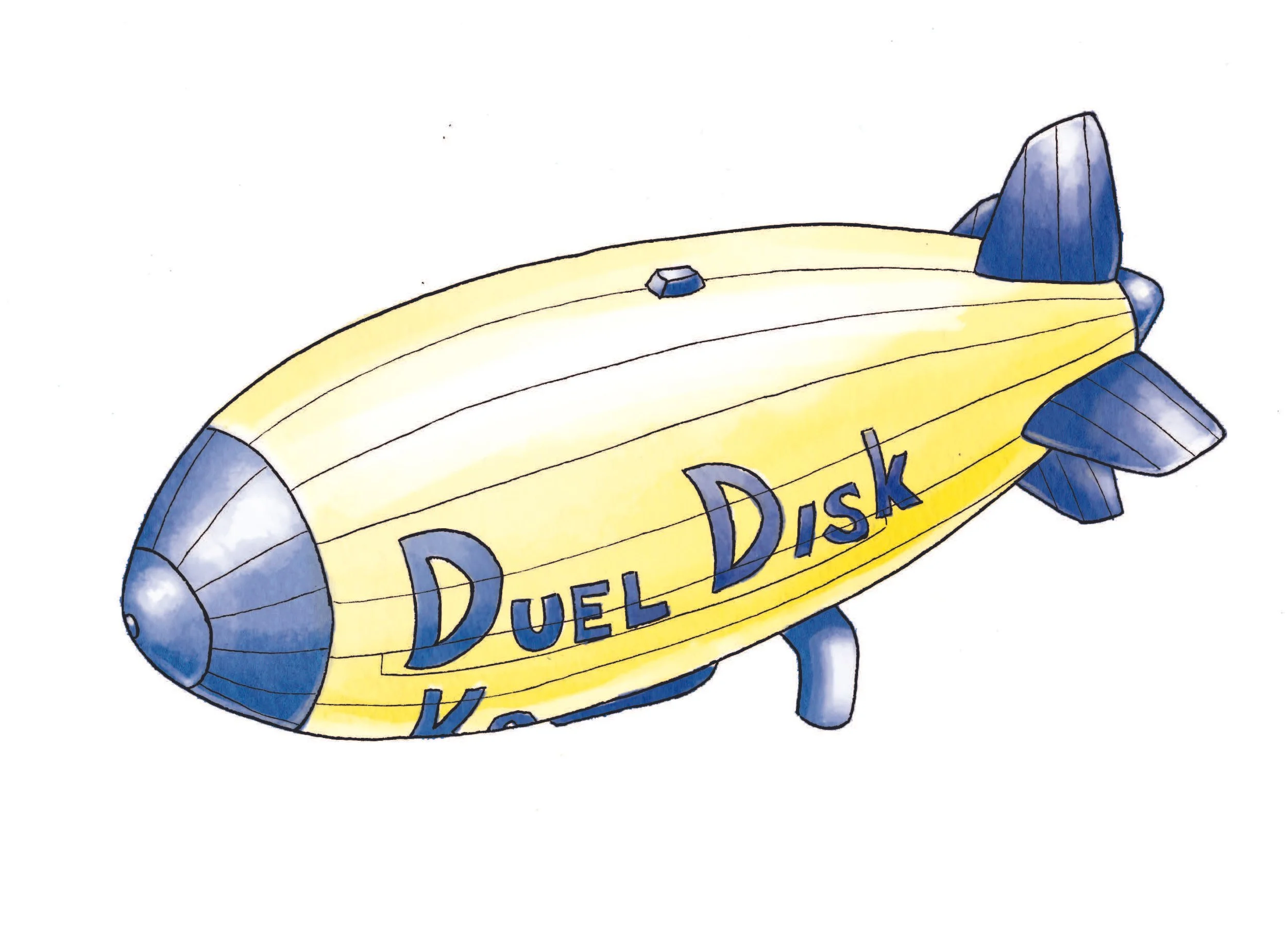 Kaiba Duel Disk Blimp