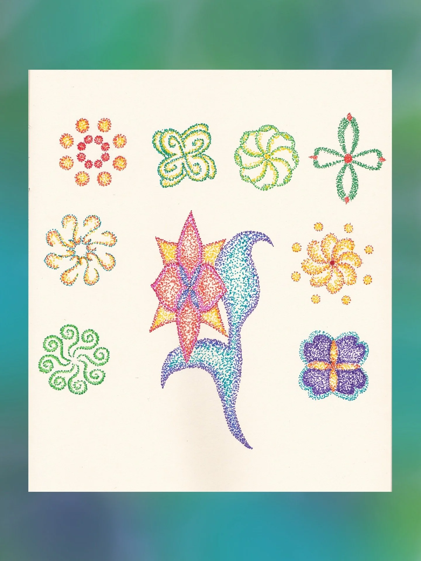 Flash designs available 🔸
Gems, tiles, swirls and flowers- happy to make adjustments for designs to fit space &amp; to do with different or without colour 🔹
Get in touch via dm or booking form
#manchestertattoo #handpoketattoos #flashdesigns