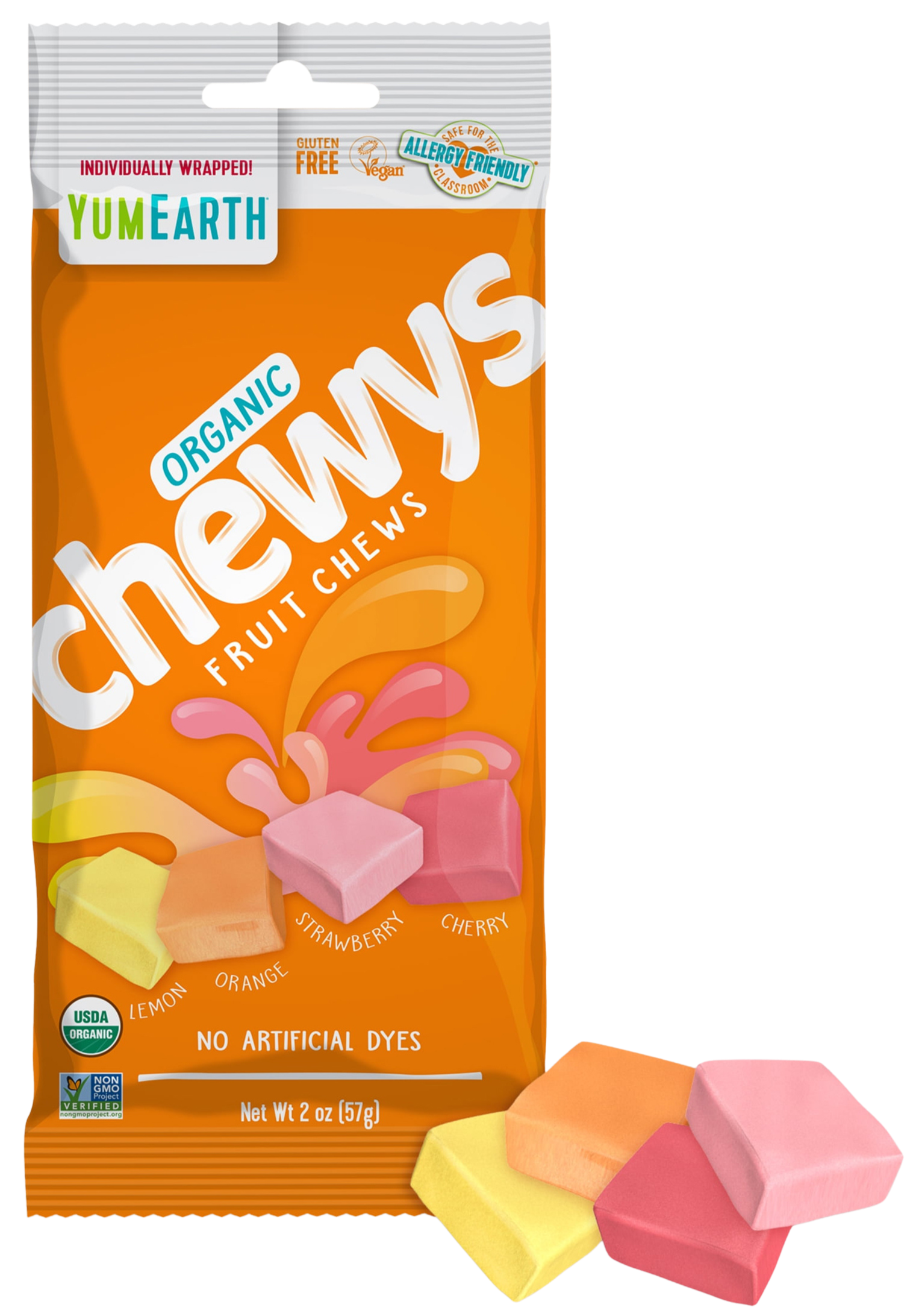 YumEarth Ávaxtakaramellur