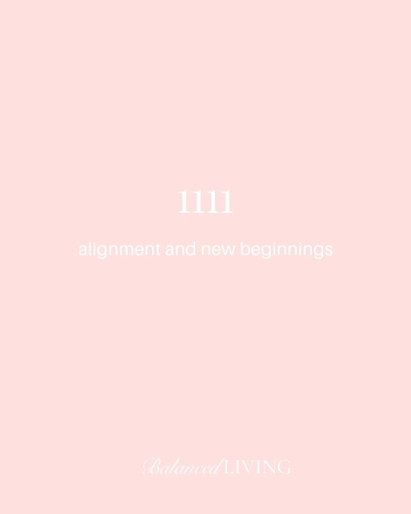 Today is 11/11 aka one of our favorite lucky number days! Did you know seeing 1111 is a symbol of alignment and new beginnings? It&rsquo;s a great reminder to pause, set intentions, and embrace positivity. Today we are cultivating intentions for the 
