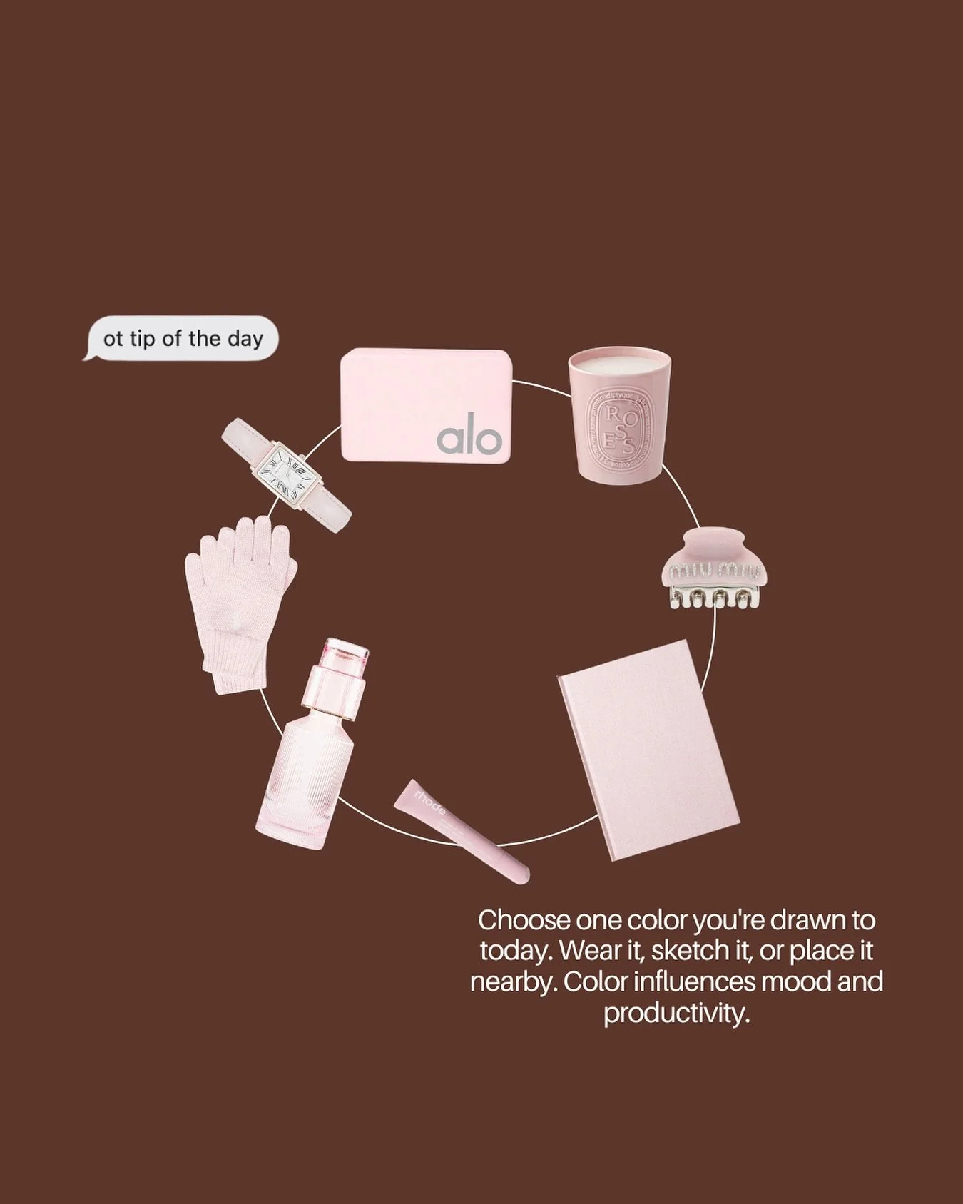 If you can&rsquo;t tell, today we chose pink.
What&rsquo;s your color today? Drop it in the comments

Color is one of the simplest tools we use in occupational therapy to influence mood, focus, and emotional regulation. Choosing a color you feel draw