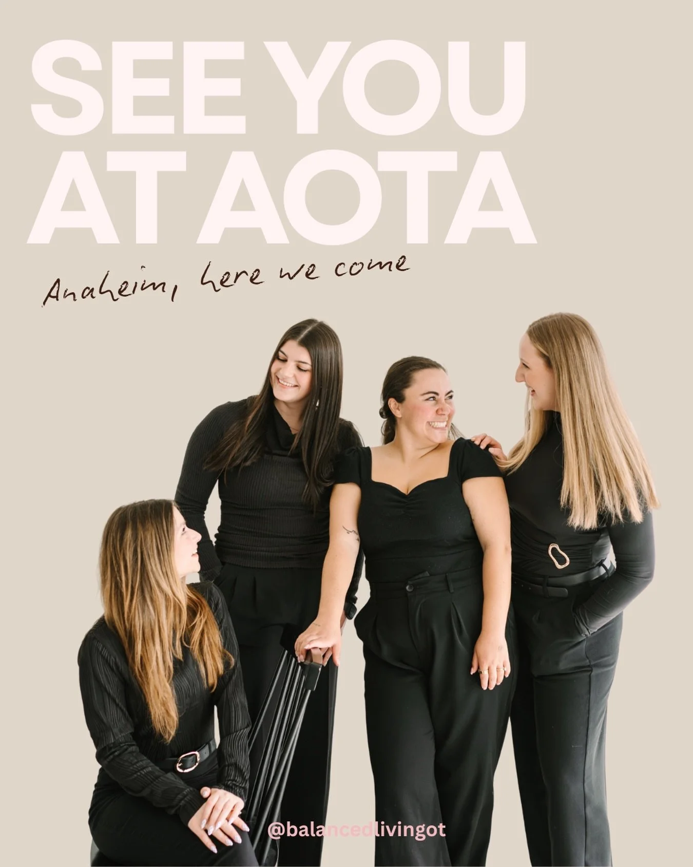 Balanced Living is heading to Anaheim! 🌴

We&rsquo;re so excited to meet with OTs alike and share our mission. Be on the lookout for us - we have goodie bags, resources and an exciting announcement we are struggling to keep quiet about 👀

If you ar