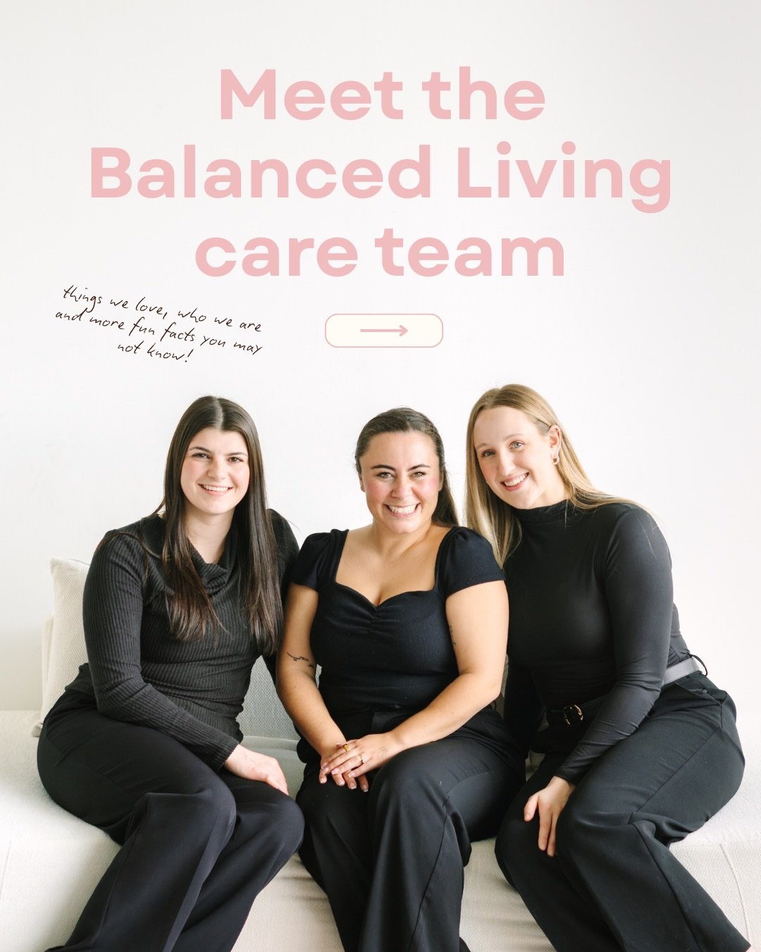 Balanced Living has a growing team of specialized care professionals in a widespread variety of areas. Meet our dynamic staff here!&nbsp;🤍
