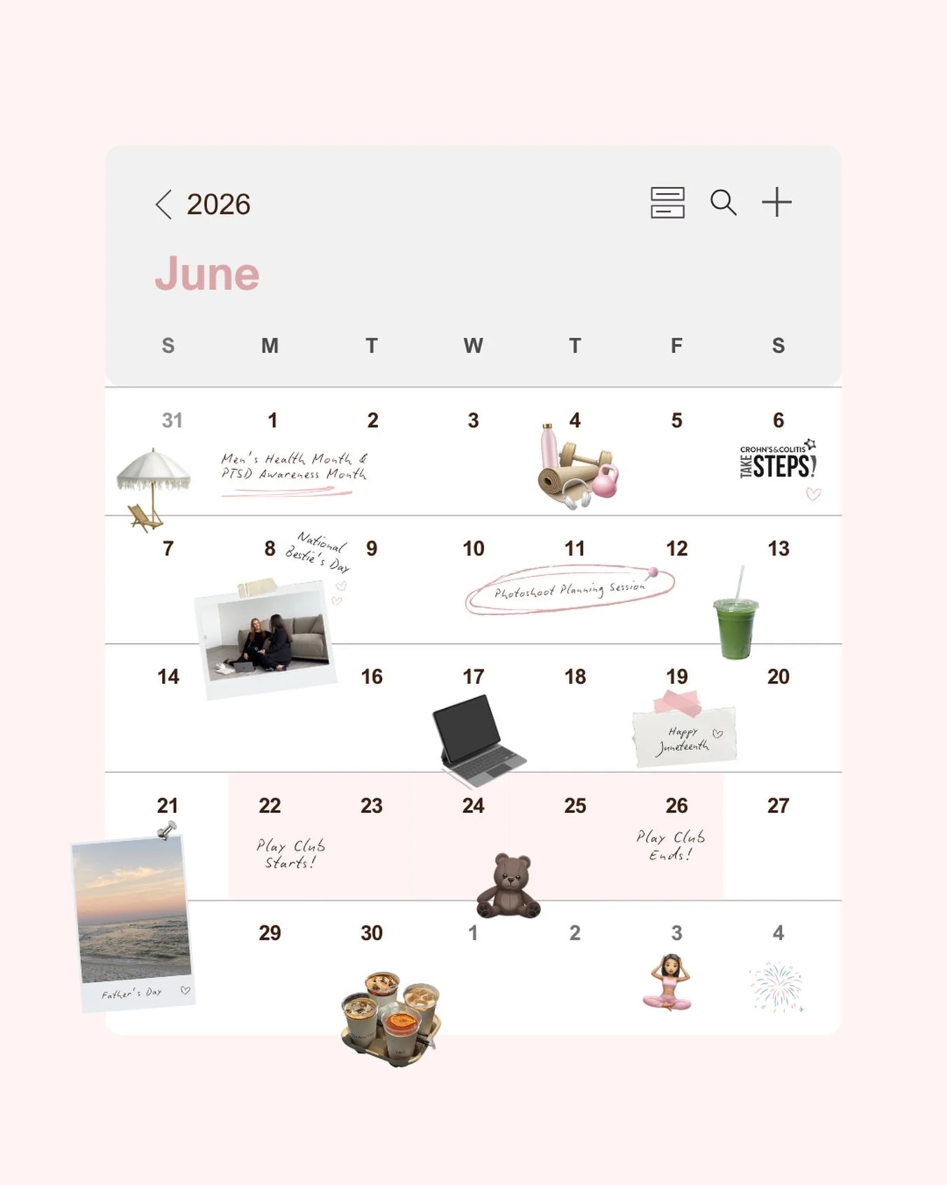 A look at what&rsquo;s on the calendar this month 🤎