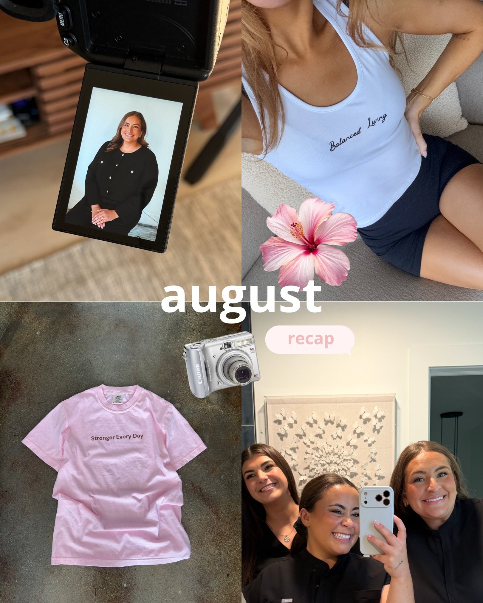 August was a busy (but fun) month for Balanced Living! 🤎