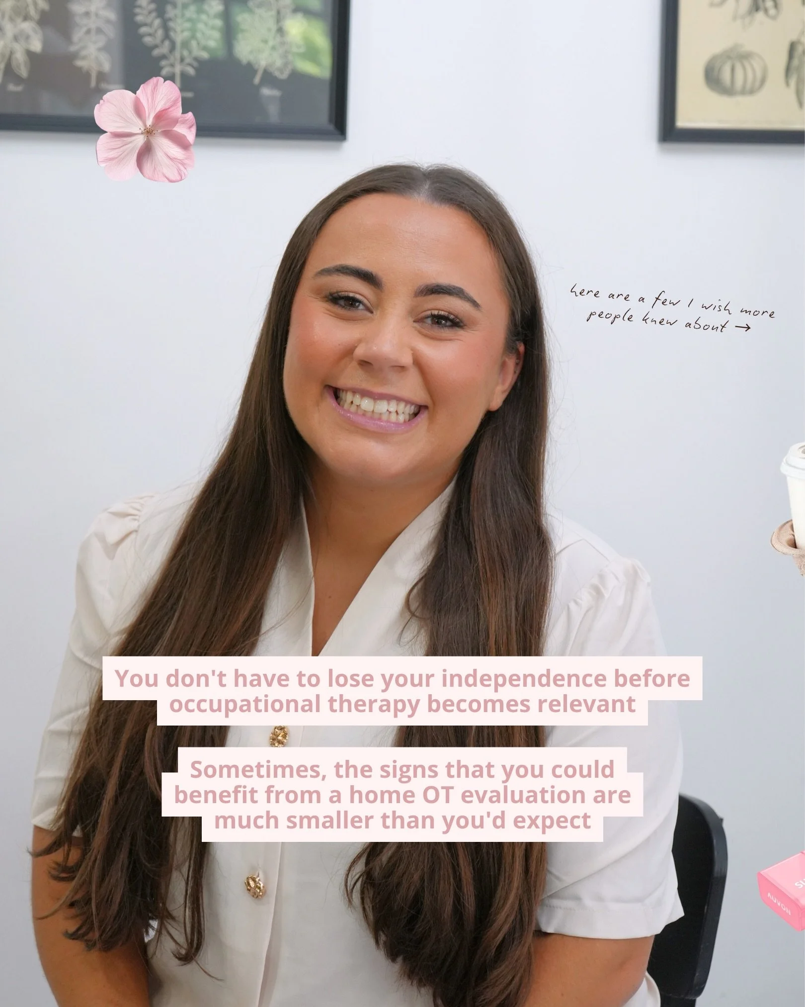 You don&rsquo;t have to wait for a fall or major change to consider occupational therapy 🤍 

Sometimes, it&rsquo;s the little things that tell us the most, read all 8 signs with the link in bio 🌸