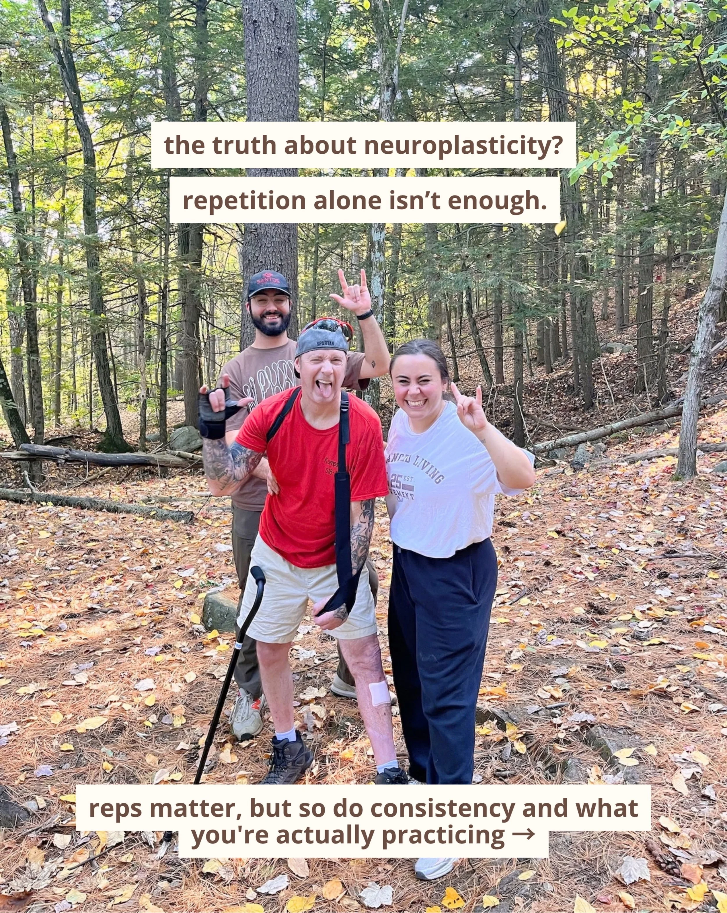 Repetition matters, but meaningful repetition is where the real work happens 🧠

Read the full blog with the link in bio!