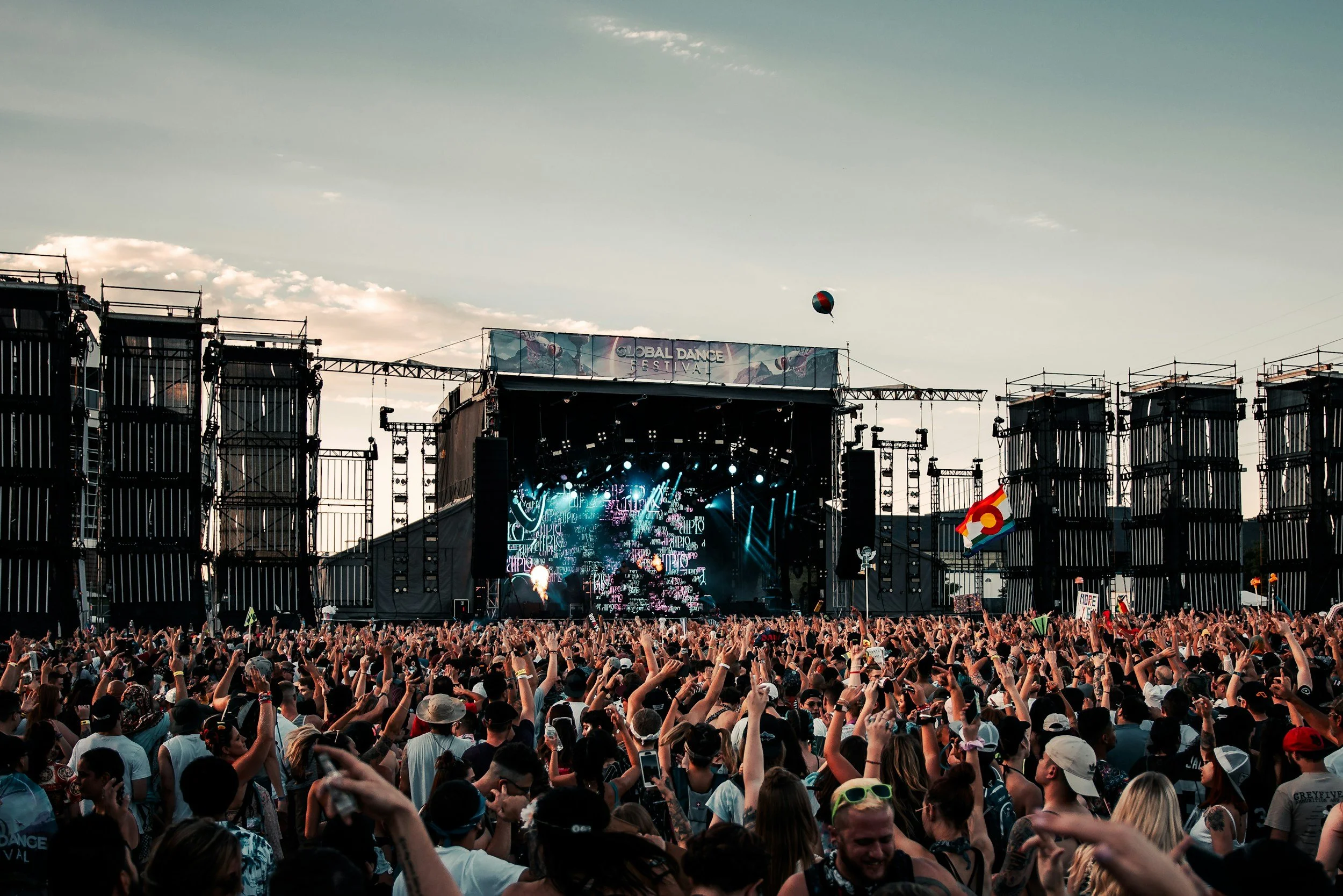 e-music festival in the Alps