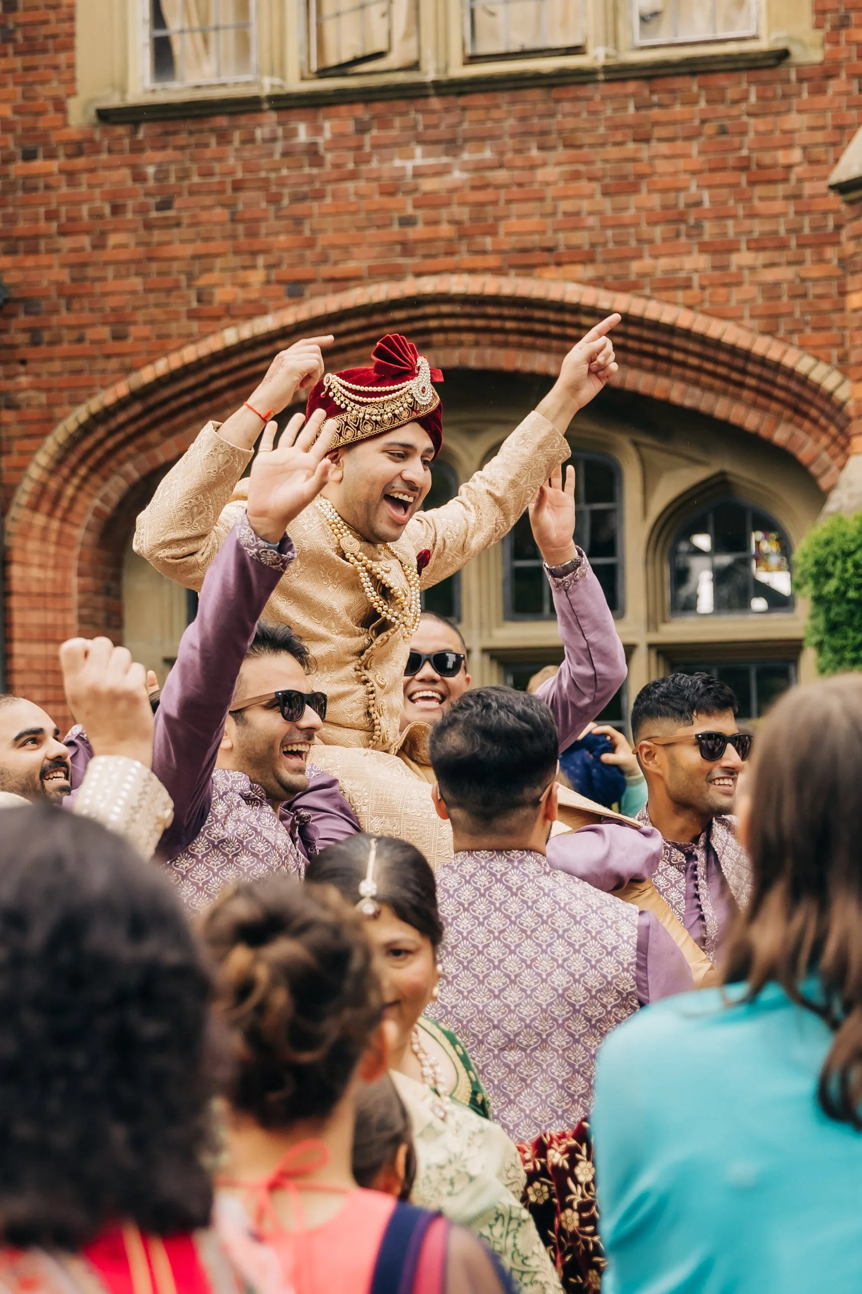 Barrat at Thornewood Castle. 